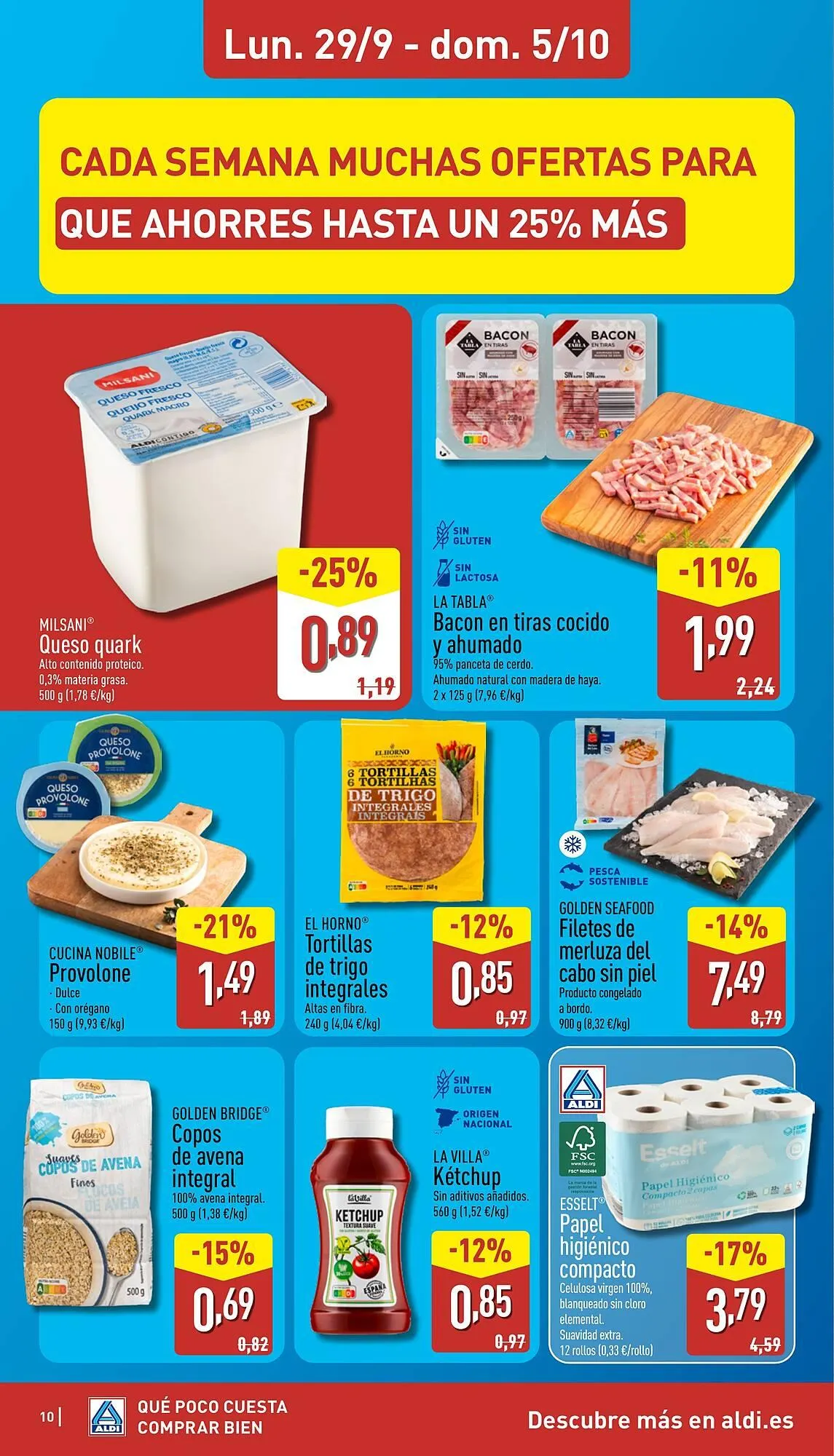 Catálogo de Folleto ALDI 29 de septiembre al 5 de octubre 2025 - Página 10