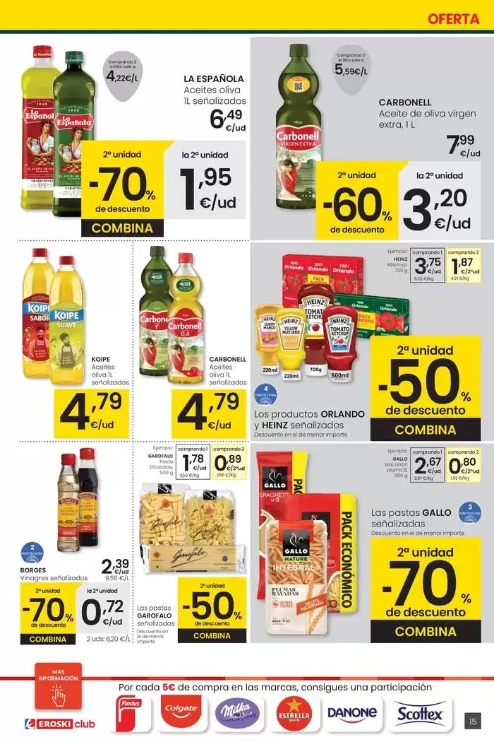 Catálogo de Precio más bajo EROSKI CENTER 27 de marzo al 8 de abril 2025 - Página 15