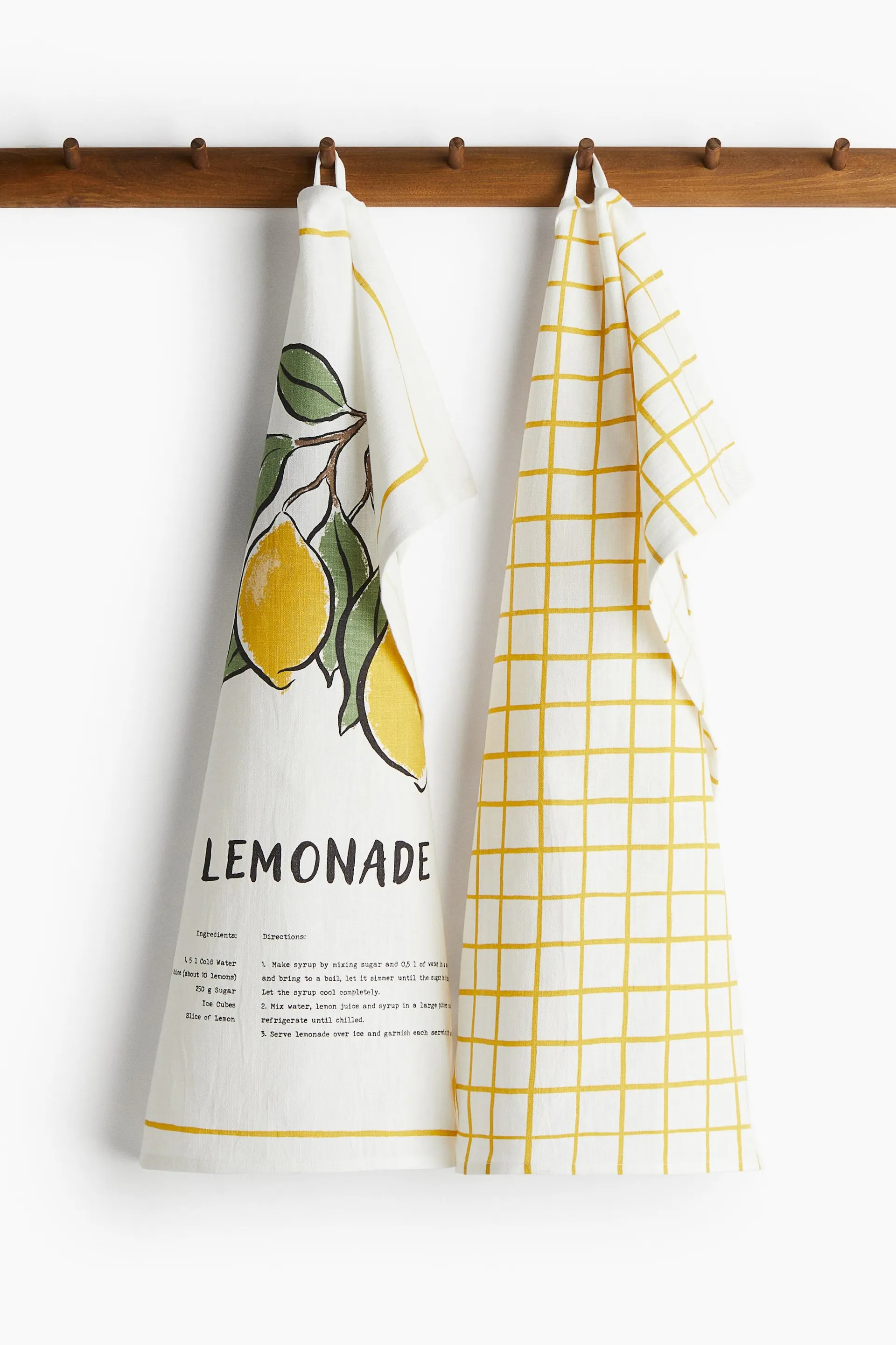 Pack de 2 paños de cocina