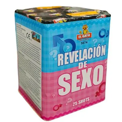 BATERIA REVELACION SEXO ROSA (30mm.25D)