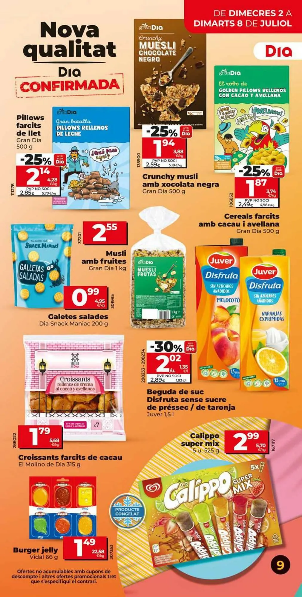 Catálogo de Folleto Maxi Dia 2 de julio al 8 de julio 2025 - Página 9