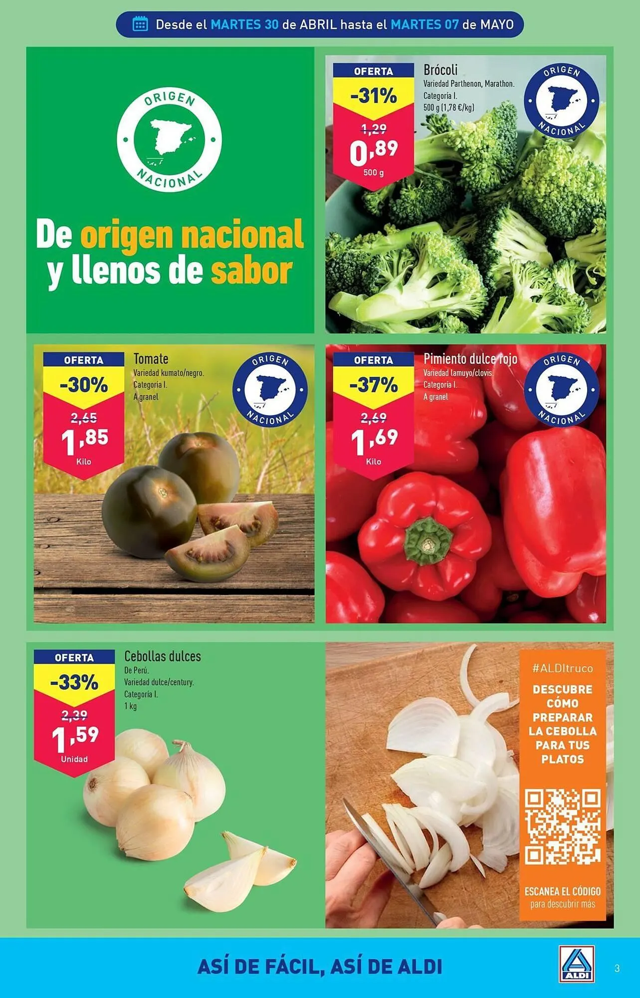 Catálogo de Folleto ALDI 30 de abril al 7 de mayo 2024 - Página 3