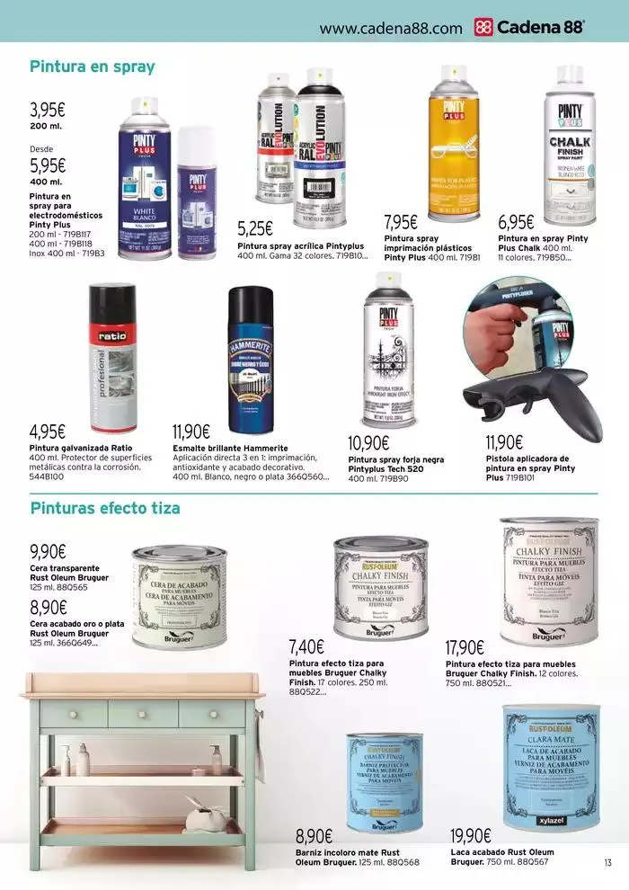 Catálogo de Renovación y mantenimiento del hogar 1 de enero al 31 de diciembre 2025 - Página 13