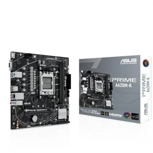PLACA BASE AM5 ASUS PRIME A620M-K WIFI mATX/