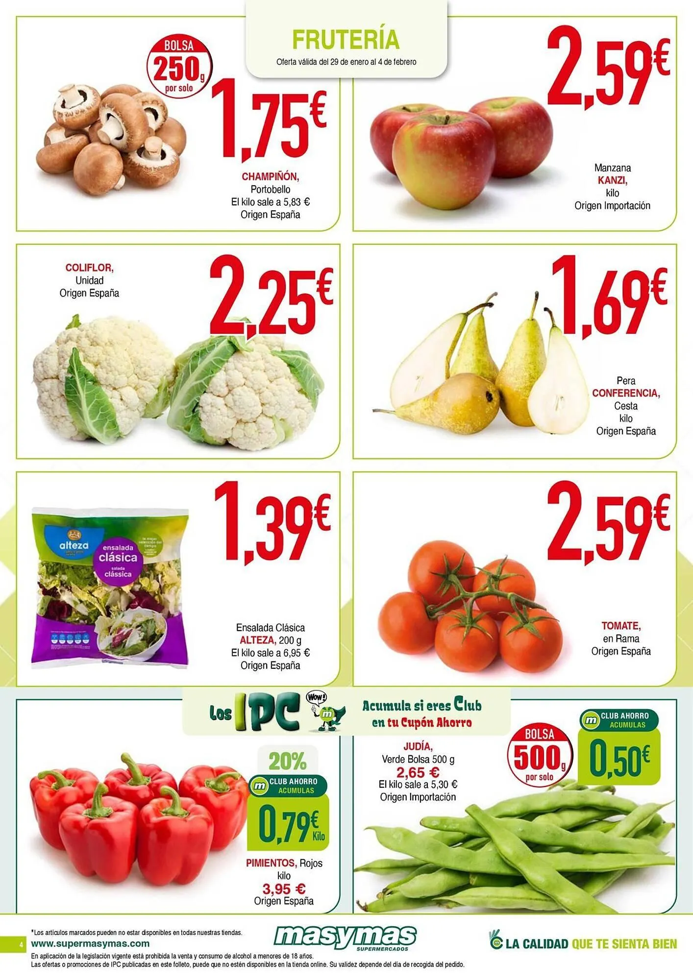Catálogo de Folleto Masymas 29 de enero al 25 de febrero 2026 - Página 4