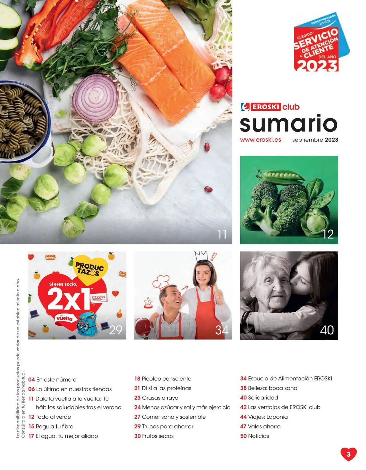 Catálogo de Folleto Eroski 1 de septiembre al 30 de septiembre 2023 - Página 3