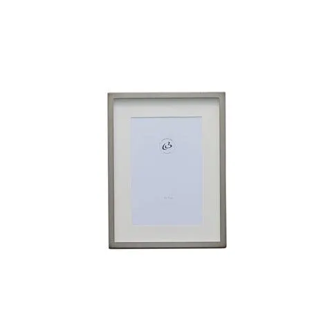 Austin photo frame 15x10cm antique silver with passepartout