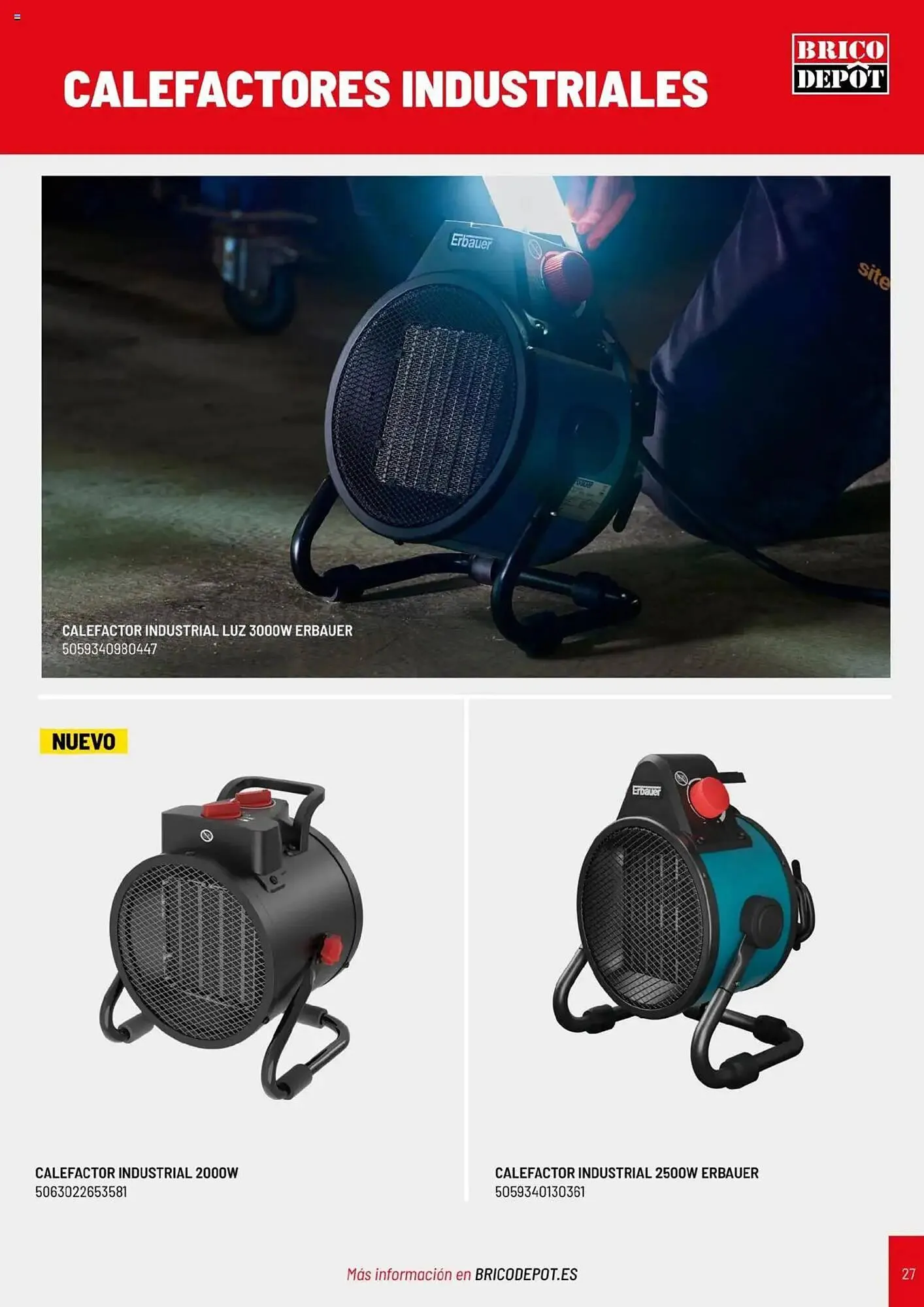 Catálogo de Catálogo Brico Depôt 21 de octubre al 31 de diciembre 2026 - Página 27