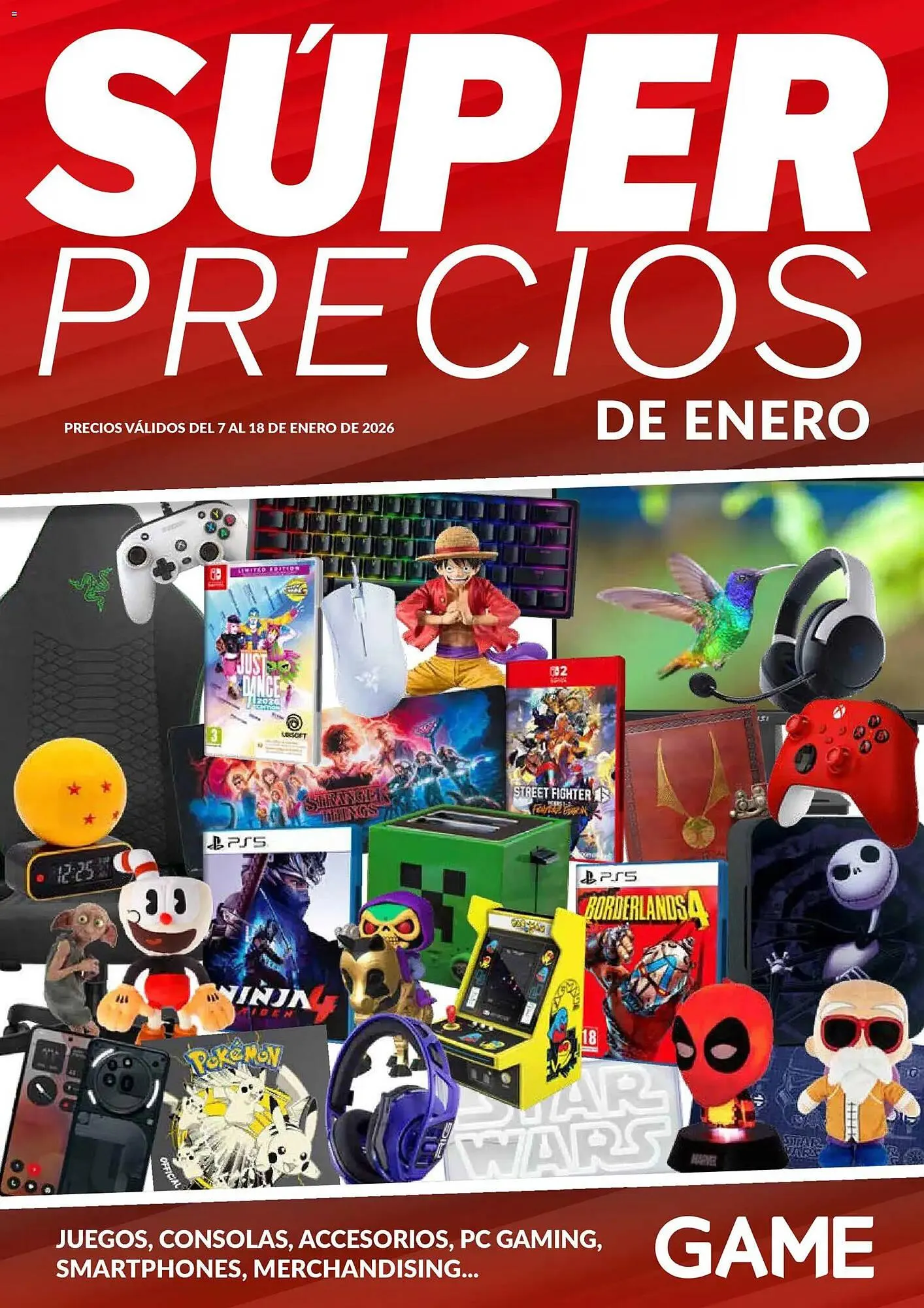 Catálogo de Folleto Game 7 de enero al 18 de enero 2026 - Página 1