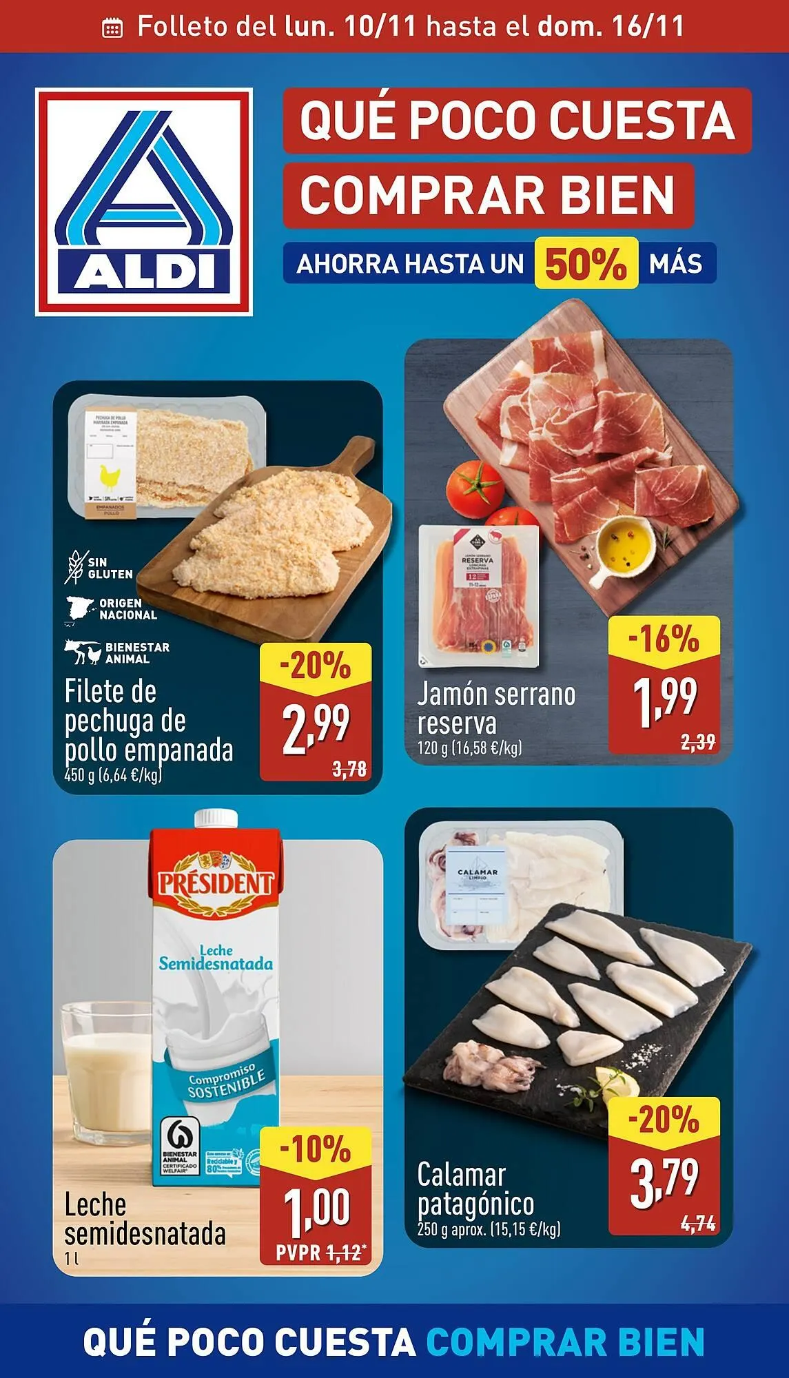 Catálogo de Folleto ALDI 10 de noviembre al 16 de noviembre 2025 - Página 1