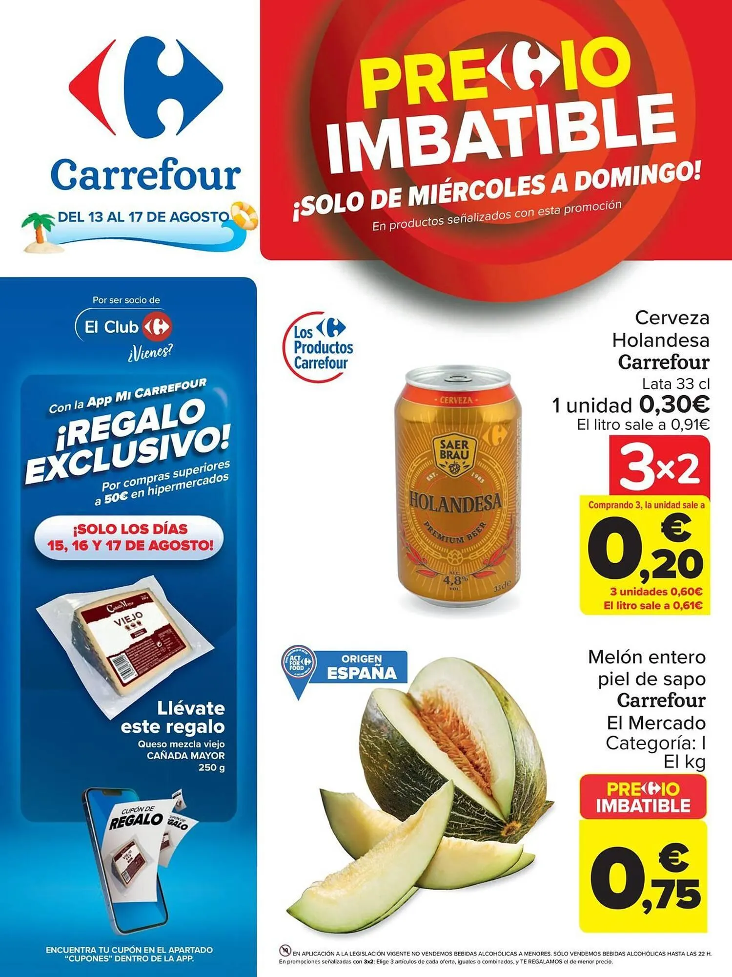 Catálogo de Folleto Carrefour 13 de agosto al 17 de agosto 2025 - Página 1