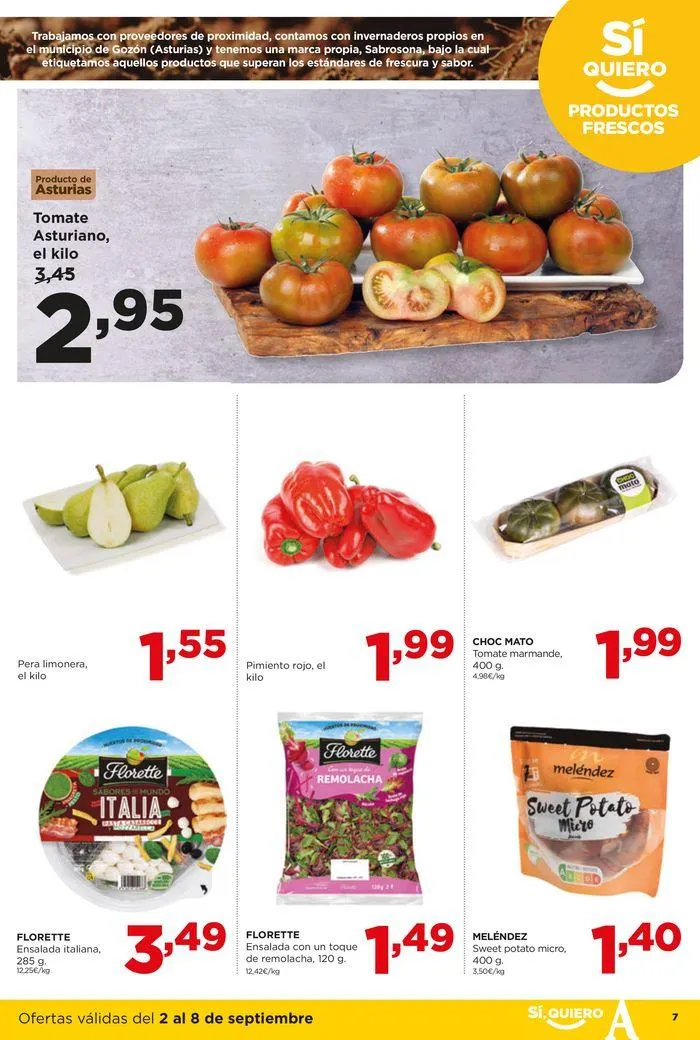 Catálogo de Catálogo Alimerka 2 de septiembre al 8 de septiembre 2024 - Página 7