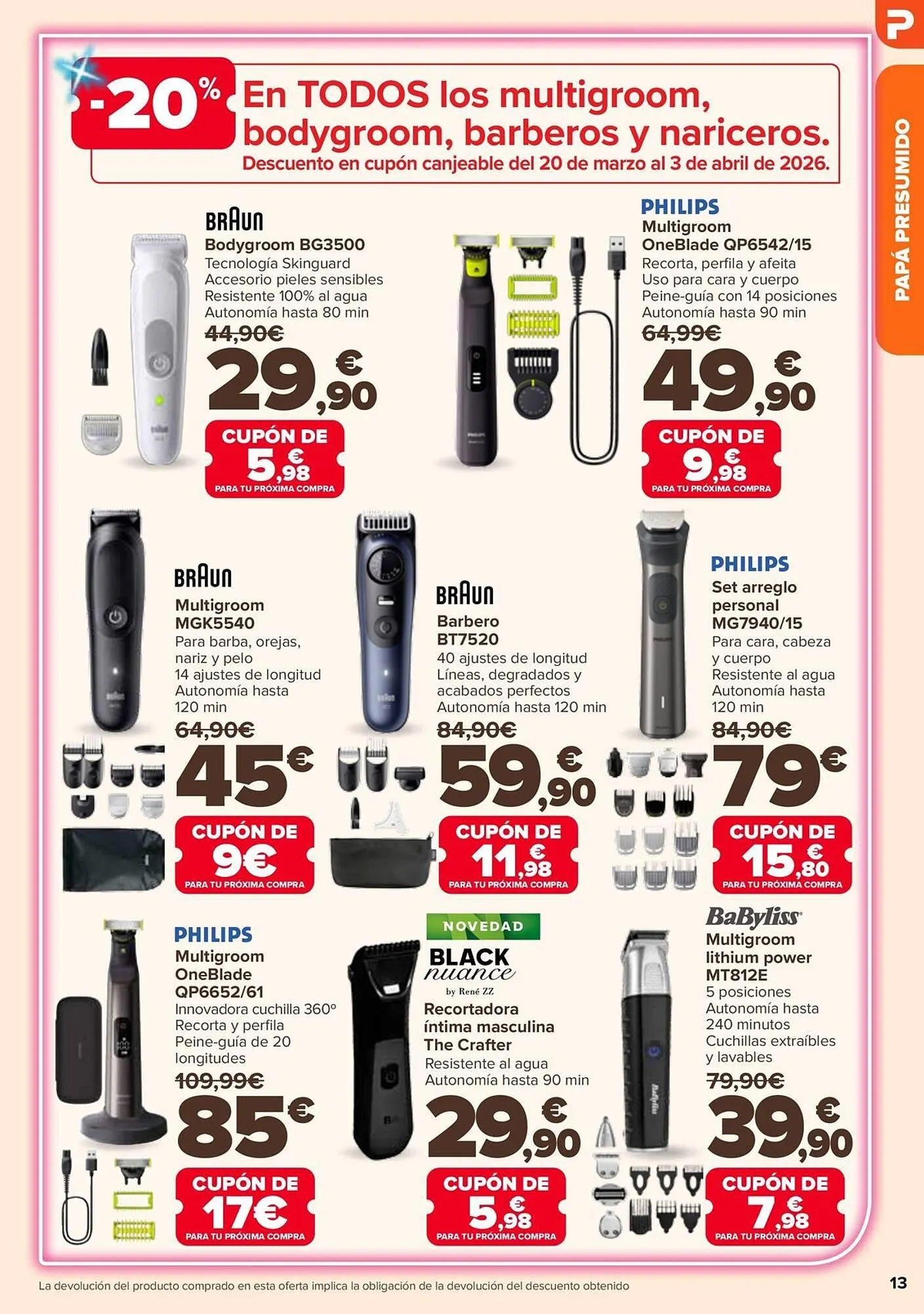 Catálogo de Folleto Carrefour 4 de marzo al 19 de marzo 2026 - Página 13