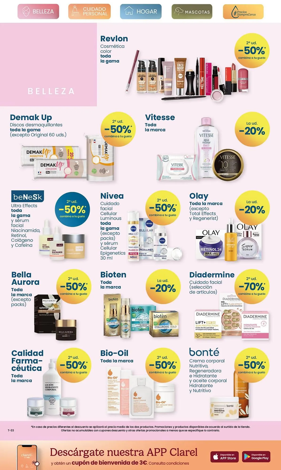 Catálogo de Folleto Clarel 24 de septiembre al 7 de octubre 2025 - Página 2