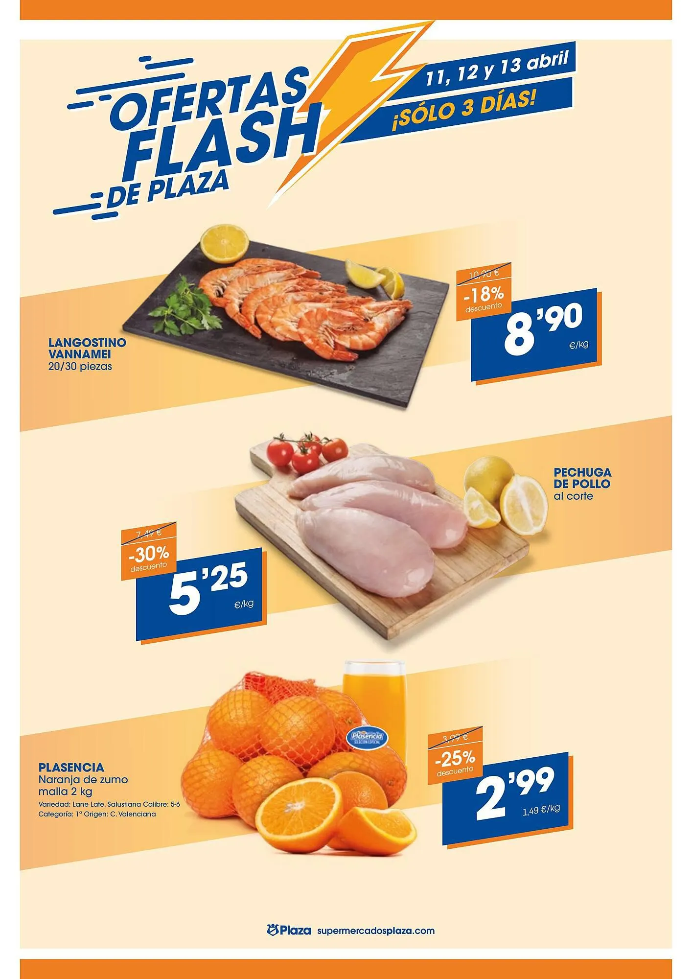 Catálogo de Folleto Supermercados Plaza 4 de abril al 17 de abril 2024 - Página 4