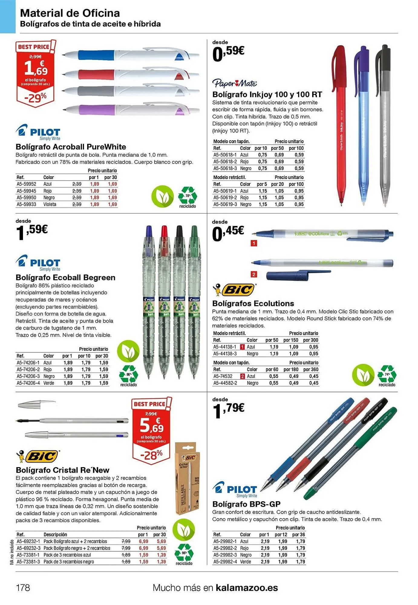 Catálogo de Folleto Staples Kalamazoo 19 de enero al 31 de diciembre 2026 - Página 178