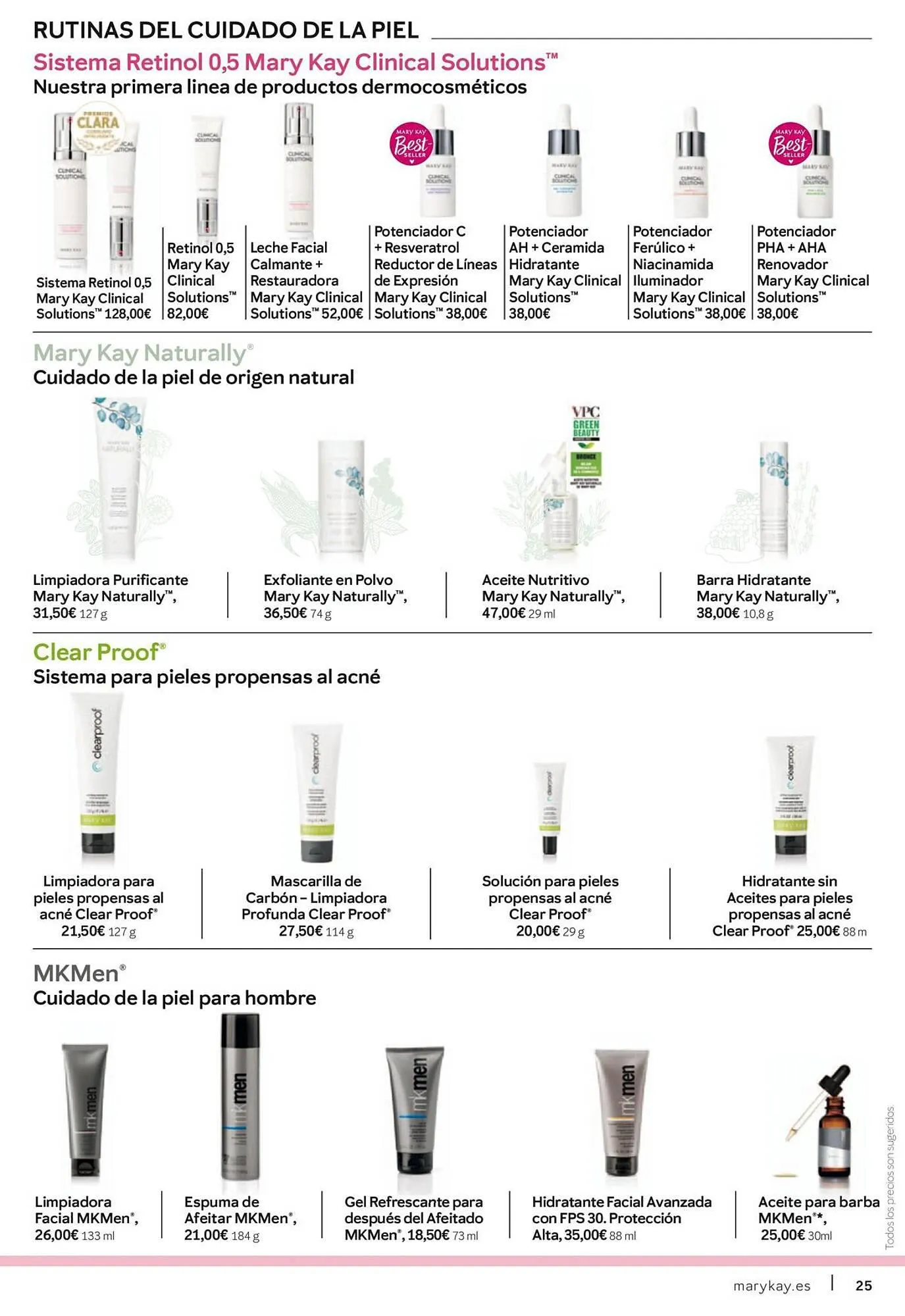 Catálogo de Folleto Mary Kay 6 de septiembre al 20 de septiembre 2023 - Página 25
