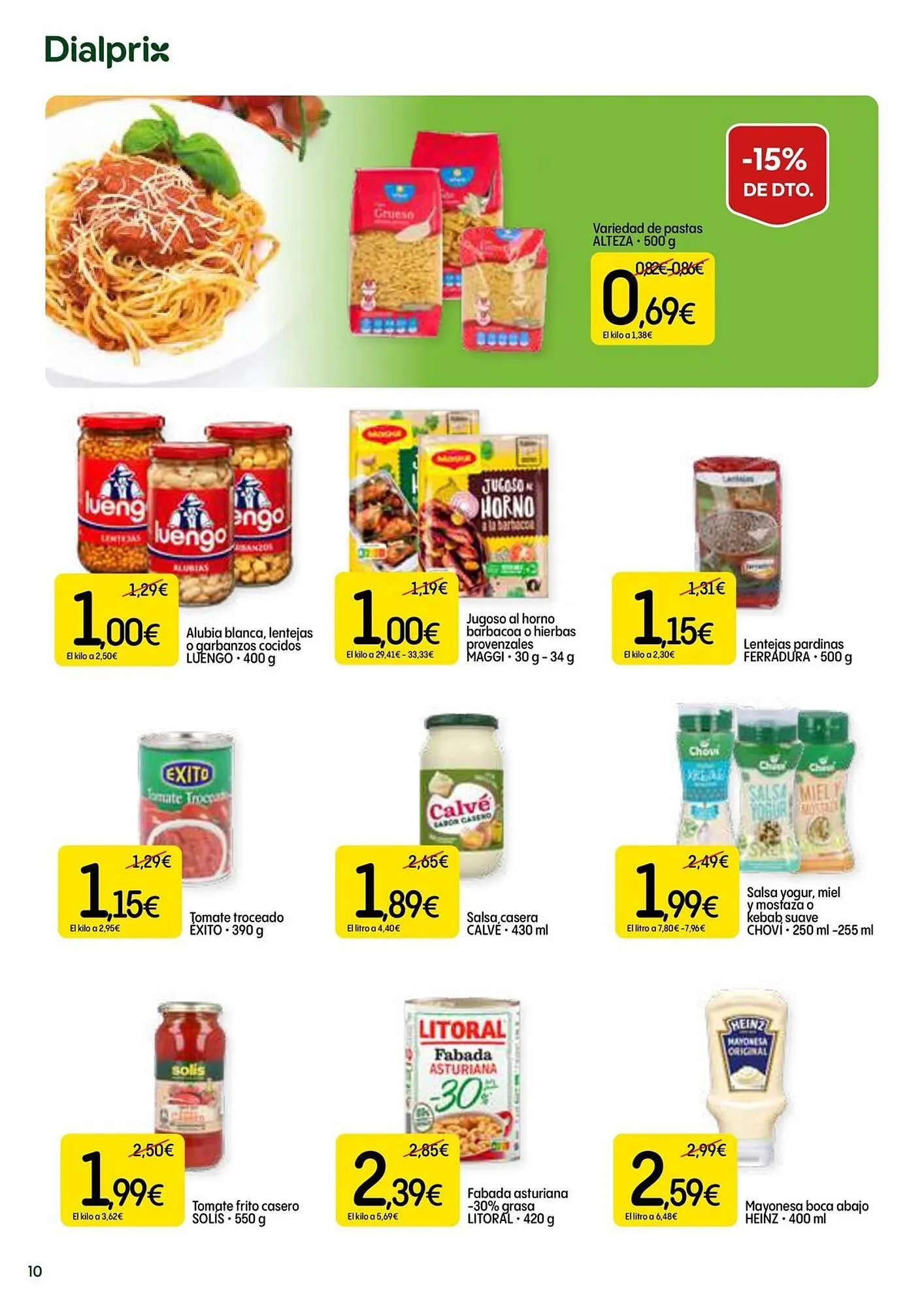 Catálogo de Folleto Dialprix 26 de junio al 16 de julio 2025 - Página 10