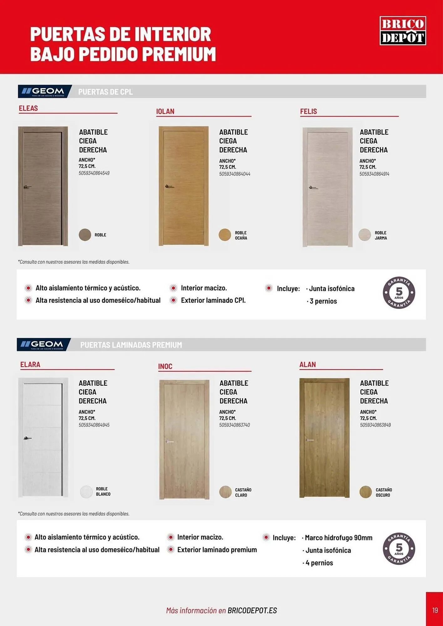 Catálogo de Folleto Brico Depôt 23 de julio al 31 de diciembre 2025 - Página 19