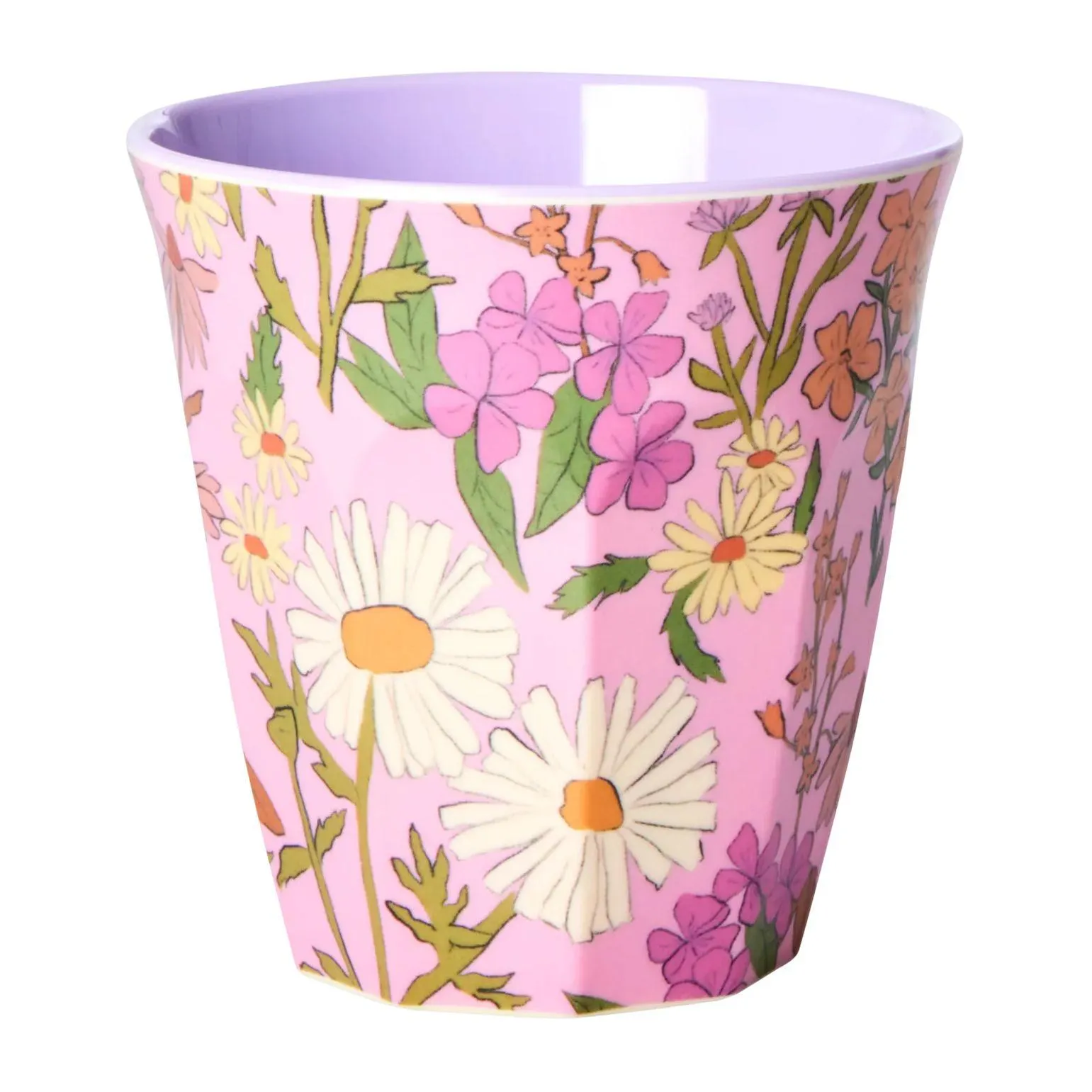 Taza melamina Rice mediana Daisy dearest