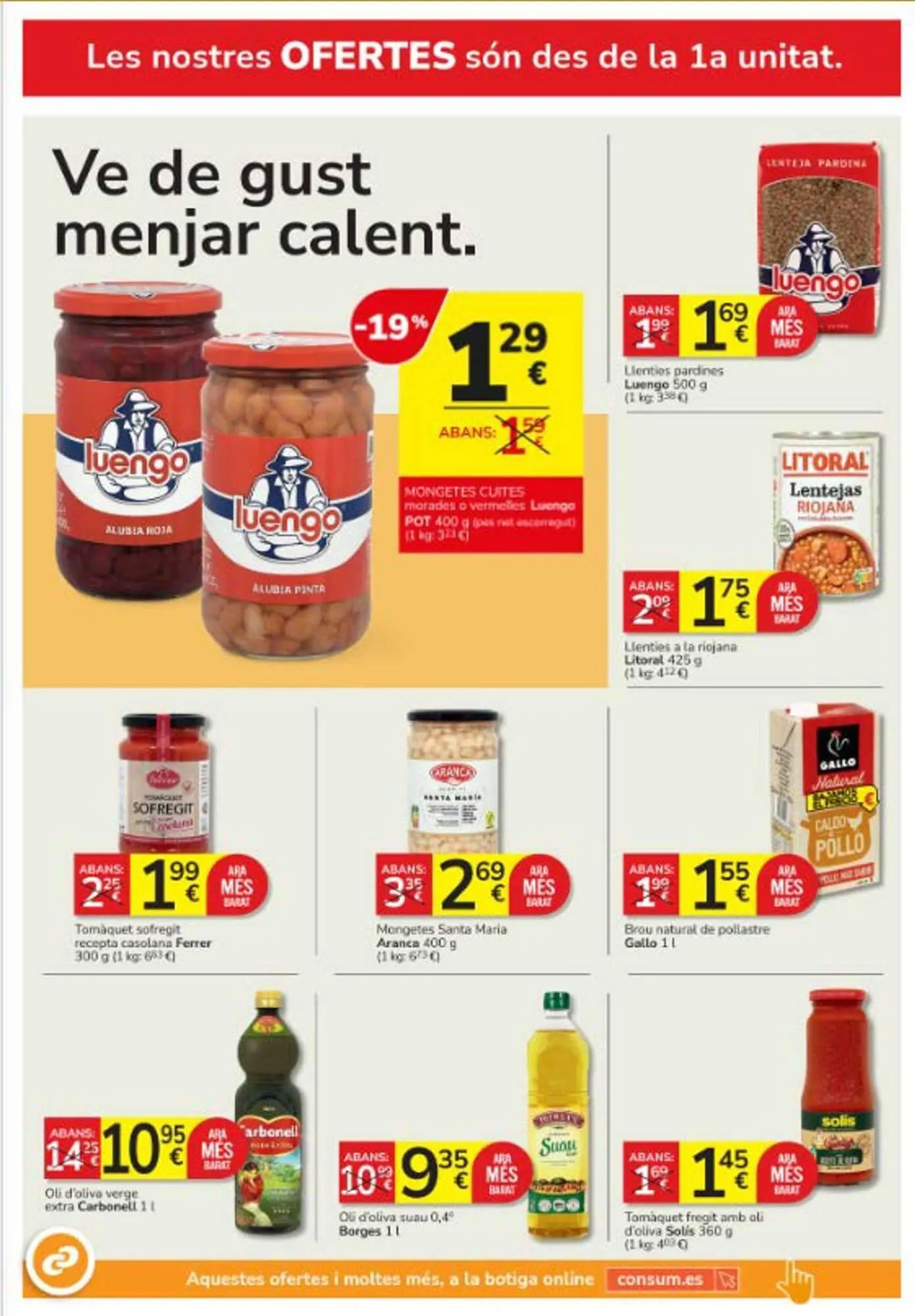 Catálogo de Folleto Consum 9 de febrero al 21 de febrero 2024 - Página 12