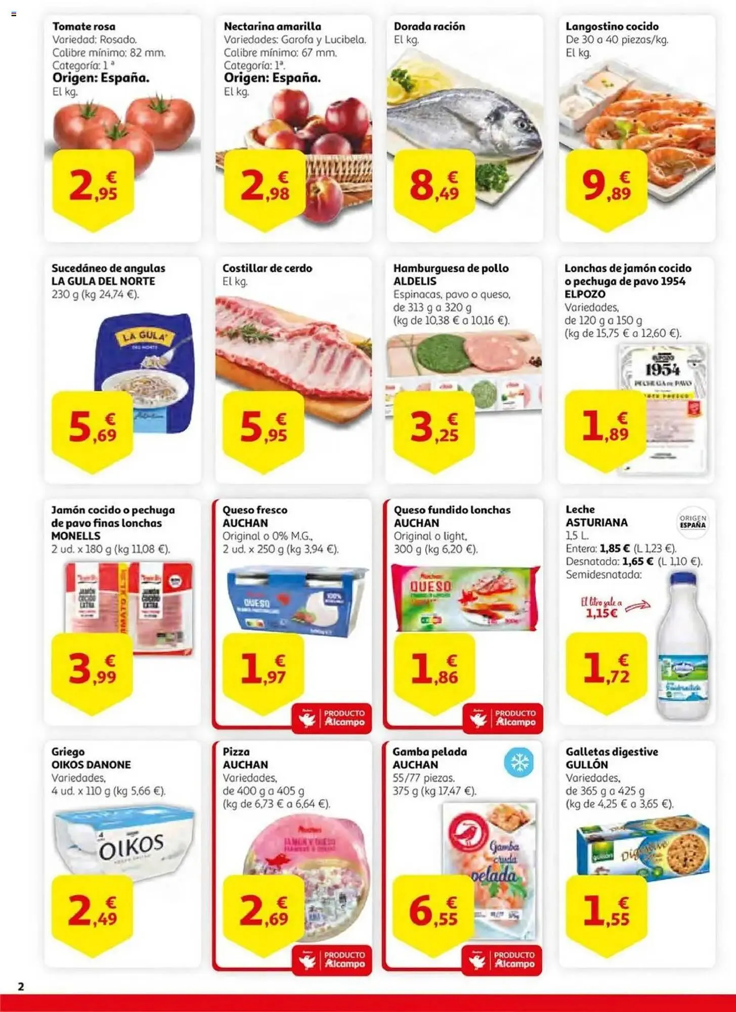 Catálogo de Folleto Alcampo 30 de julio al 13 de agosto 2025 - Página 2