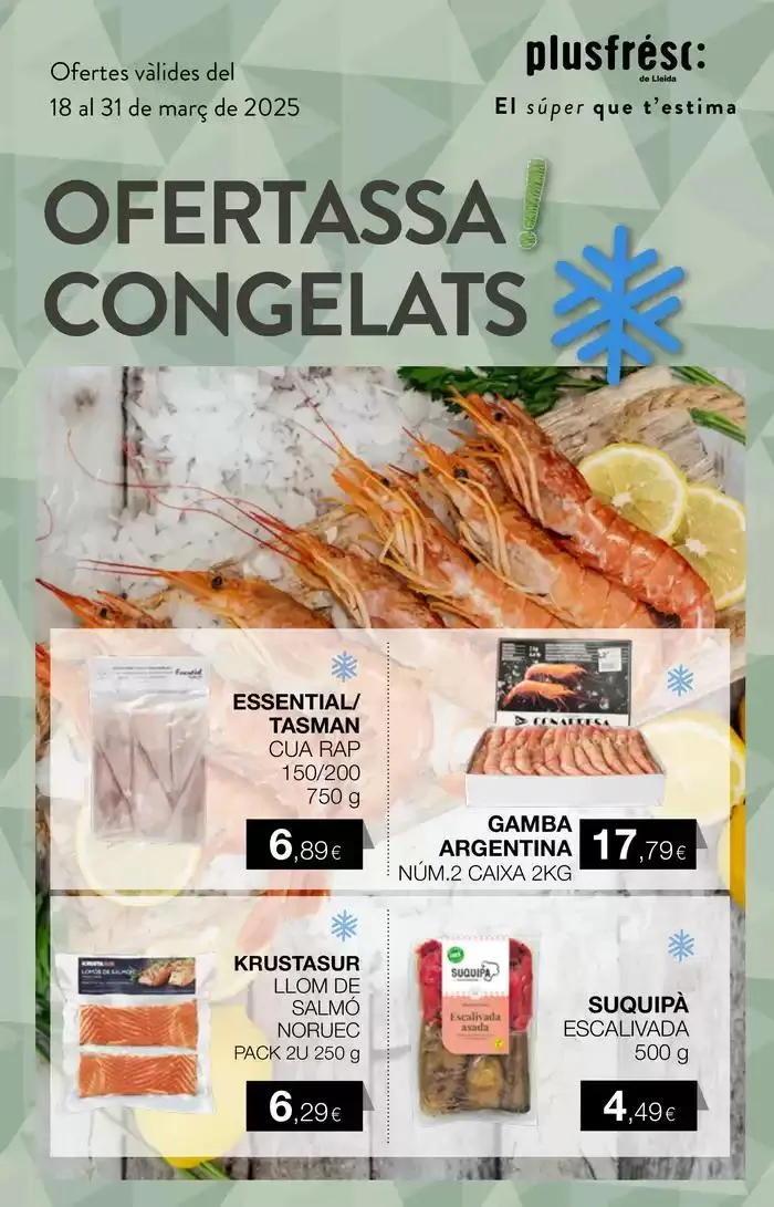 Catálogo de Ofertes vàlides del 18 al 31 de març 18 de marzo al 31 de marzo 2025 - Página 1