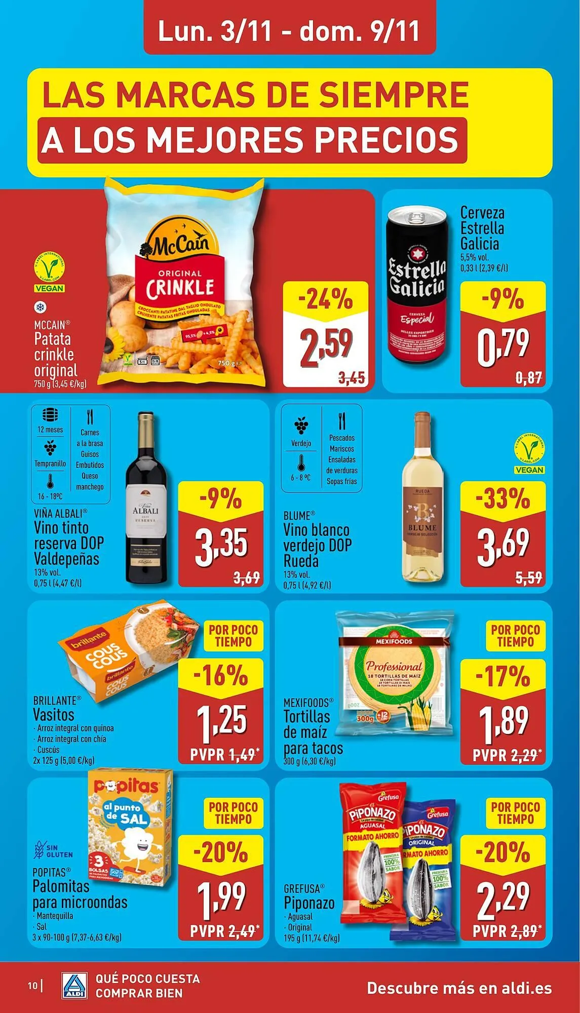 Catálogo de Folleto ALDI 3 de noviembre al 9 de noviembre 2025 - Página 10