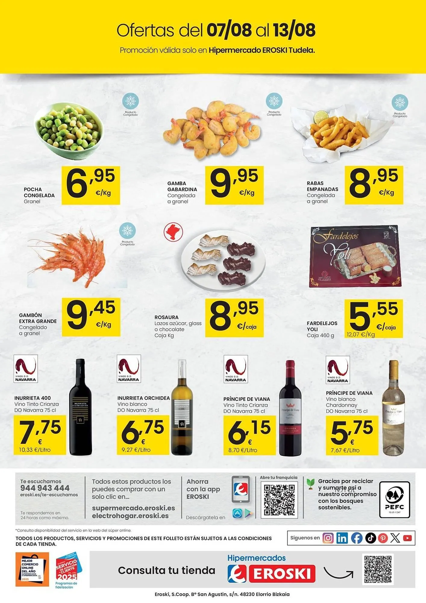 Catálogo de Folleto Eroski 7 de agosto al 13 de agosto 2025 - Página 4