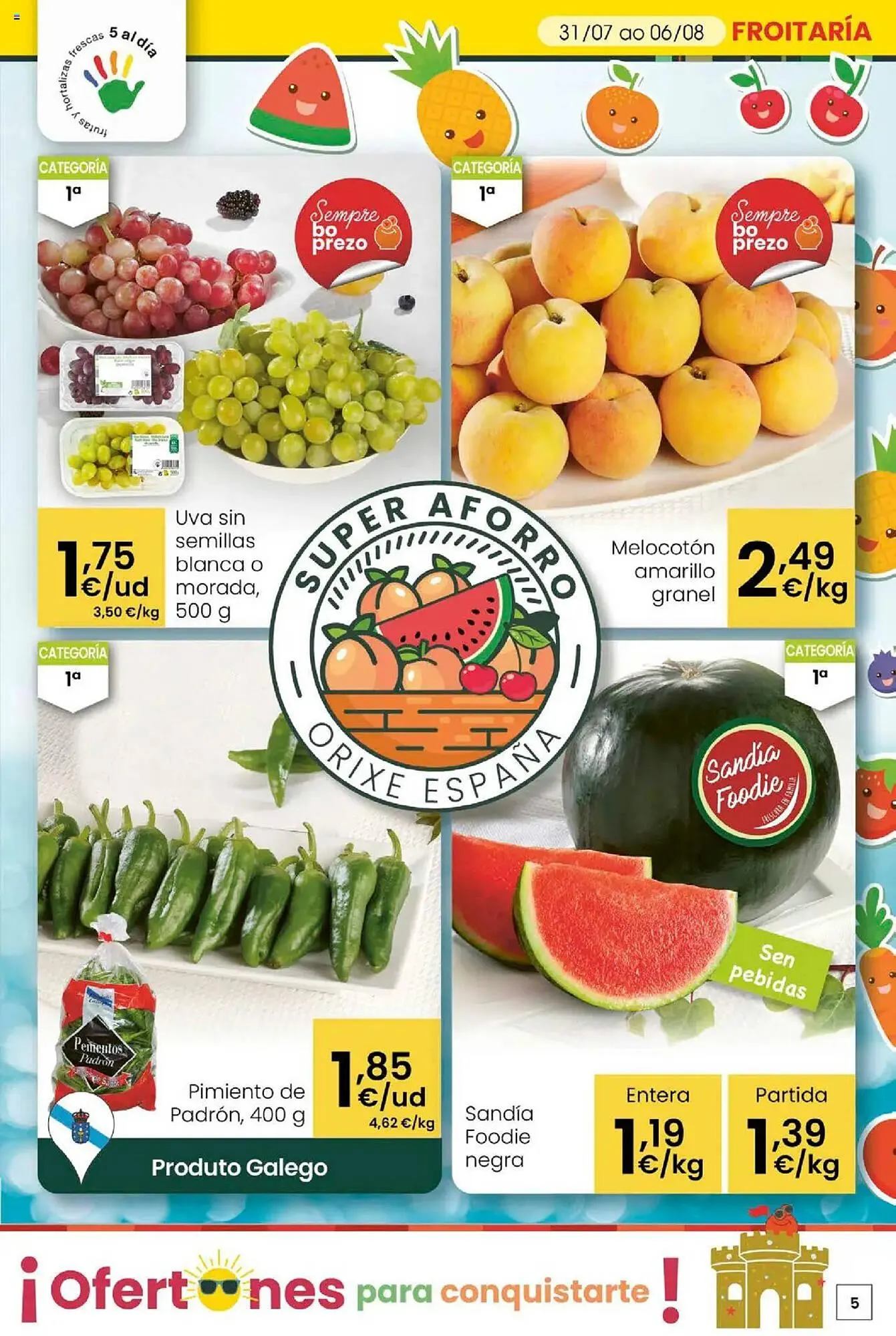 Catálogo de Folleto Eroski 31 de julio al 12 de agosto 2025 - Página 5