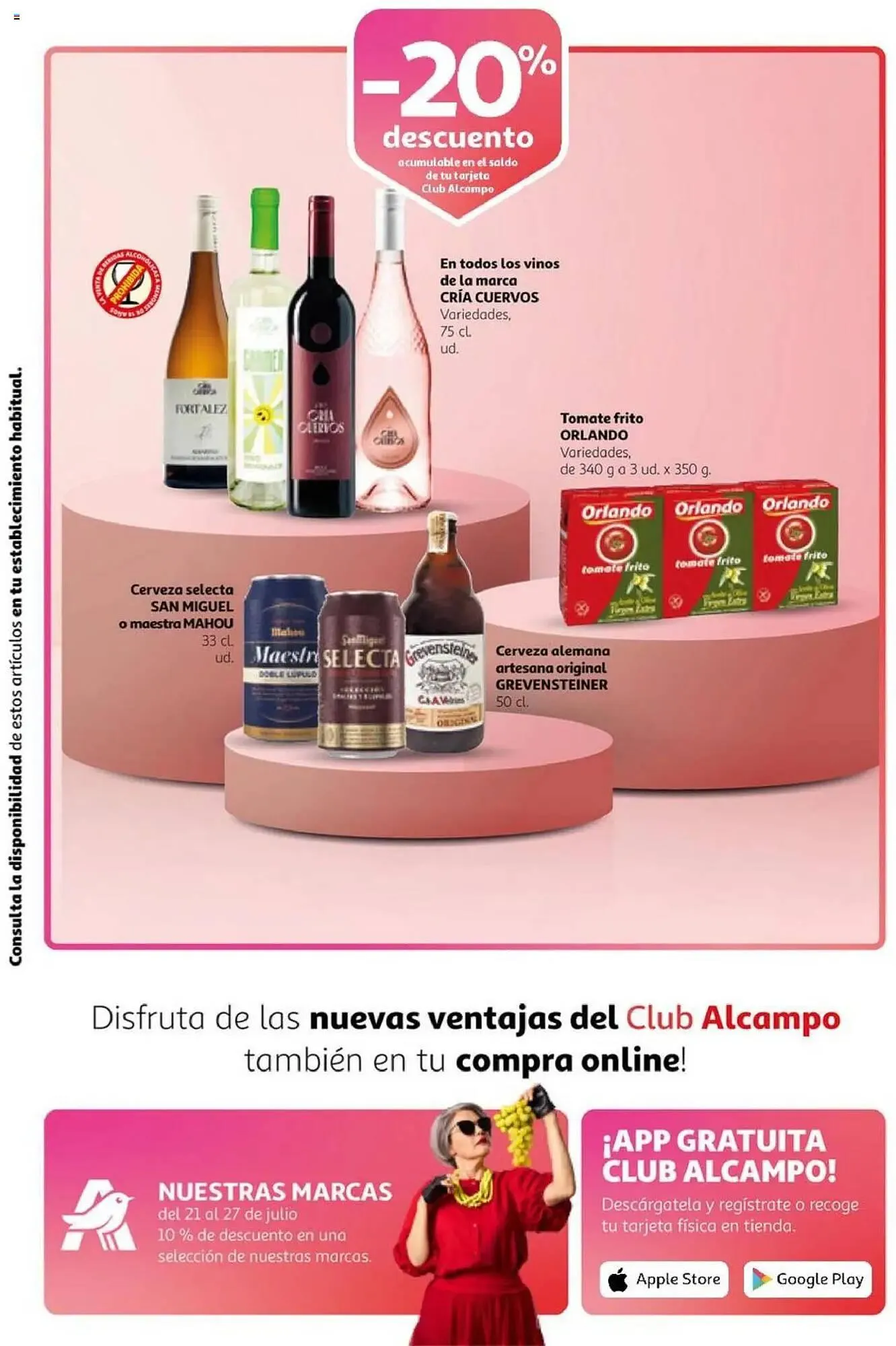 Catálogo de Folleto Alcampo 15 de julio al 29 de julio 2025 - Página 8