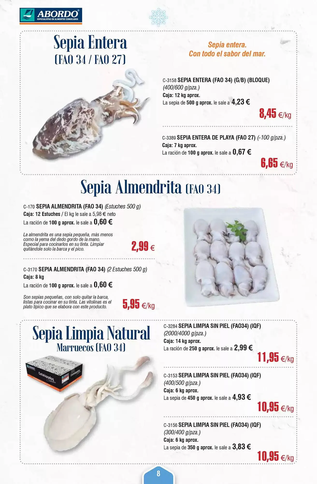Catálogo de Folleto Abordo 2 de mayo al 31 de mayo 2025 - Página 8
