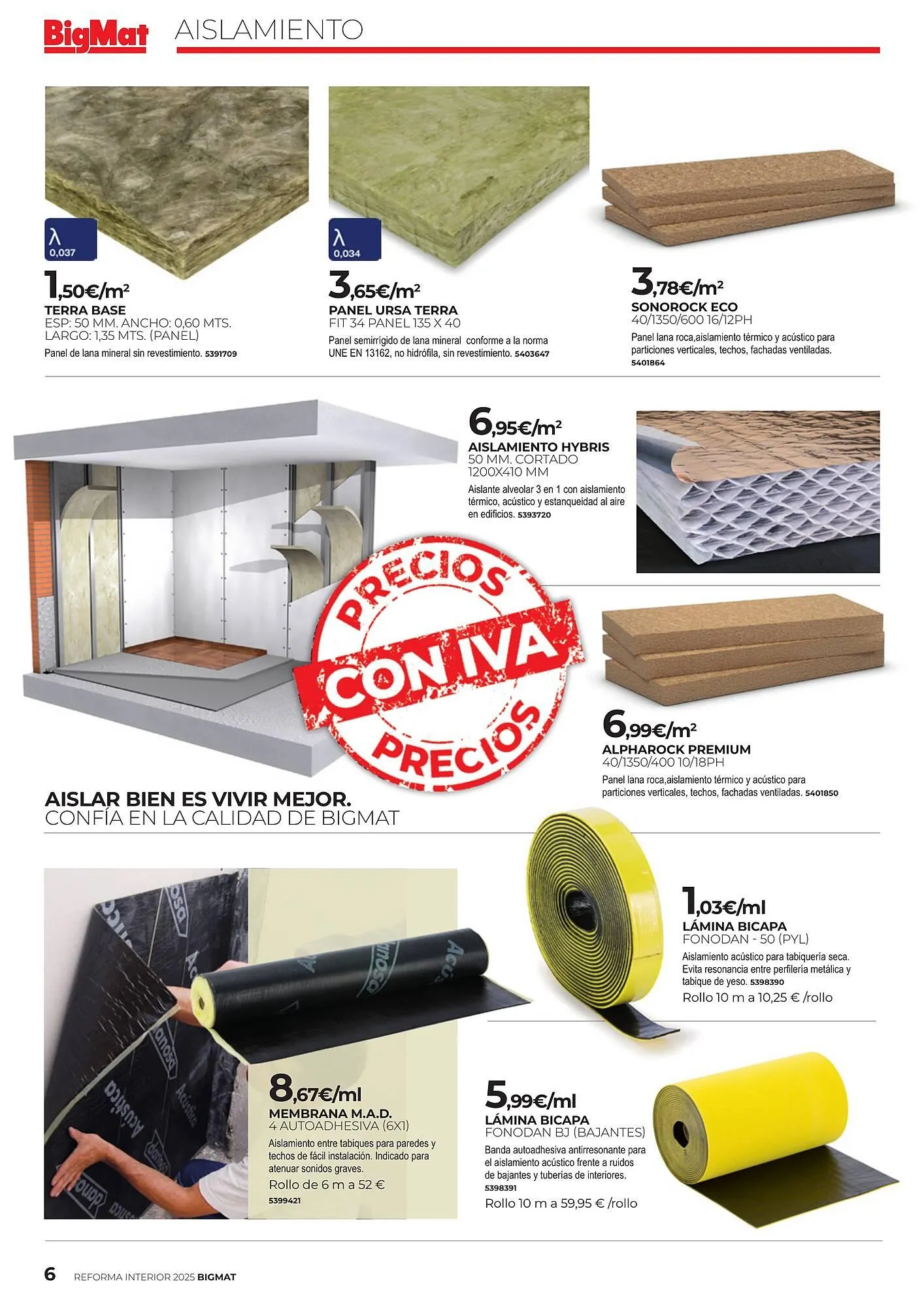 Catálogo de Folleto La Plataforma de la Construcción 18 de febrero al 19 de abril 2025 - Página 6