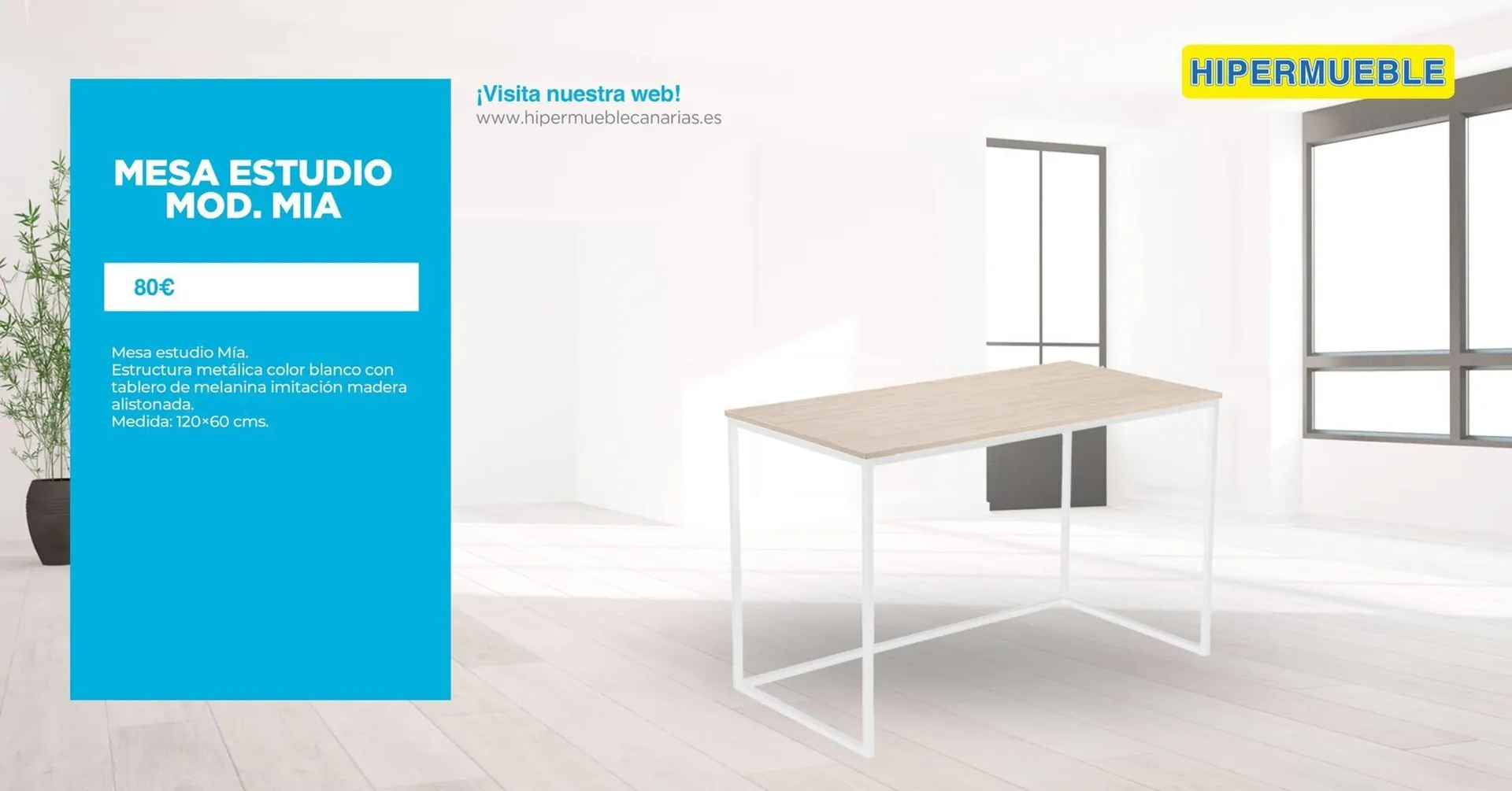 Catálogo de Folleto HiperMueble Canarias 15 de septiembre al 22 de septiembre 2023 - Página 1