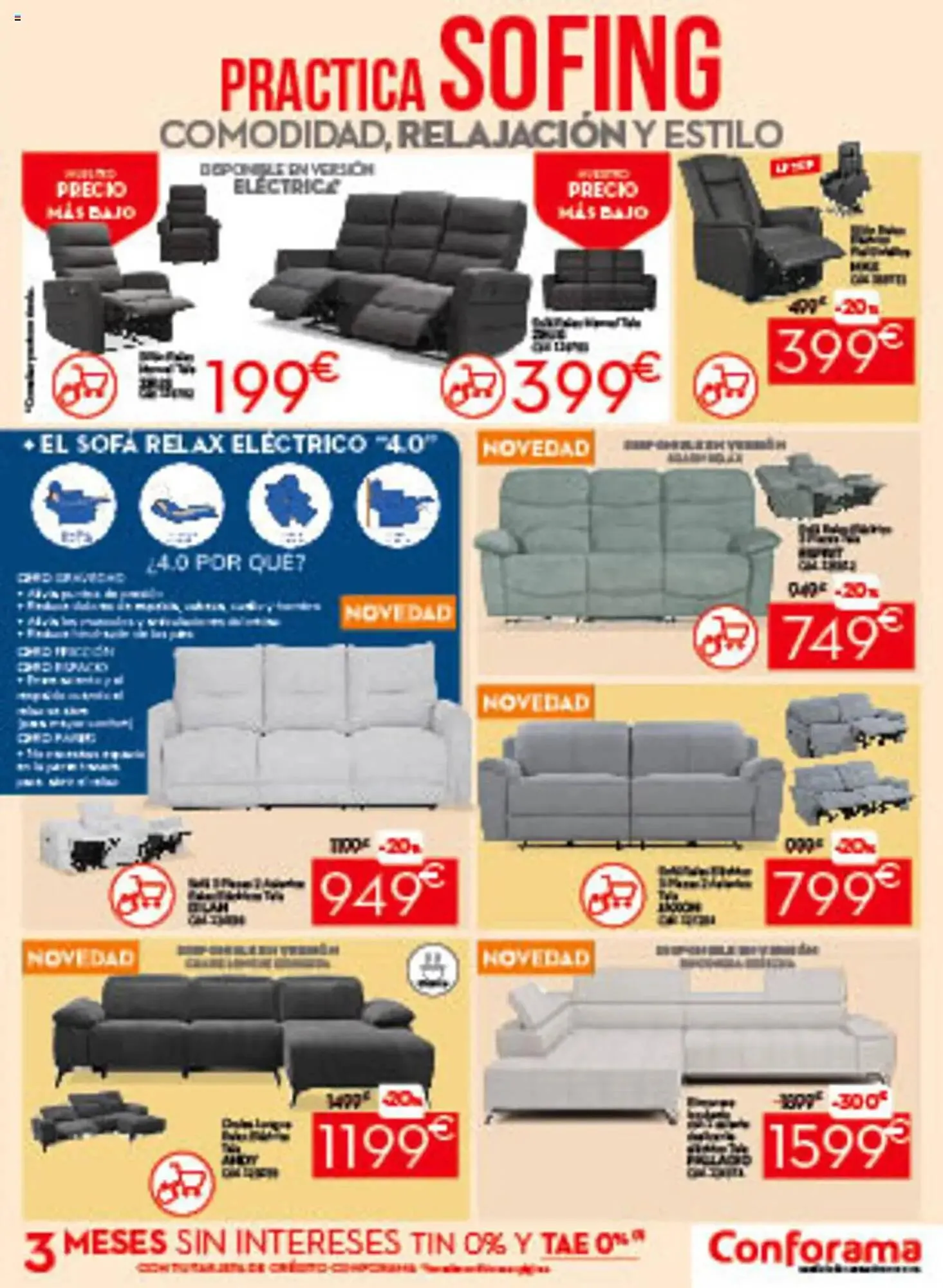 Catálogo de Catálogo Conforama 25 de septiembre al 29 de octubre 2025 - Página 5