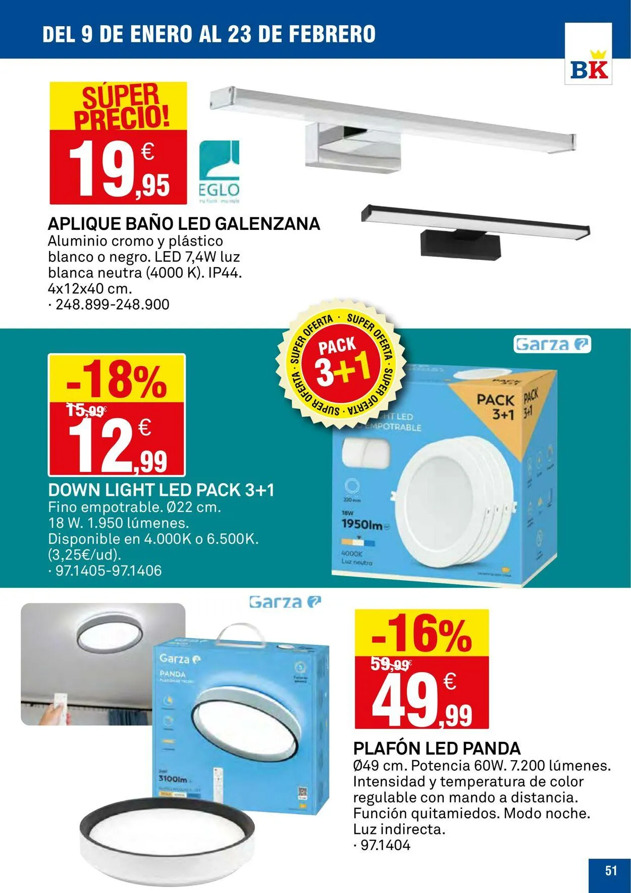 Catálogo de Bricoking Oferta actual 23 de enero al 6 de febrero 2025 - Página 51