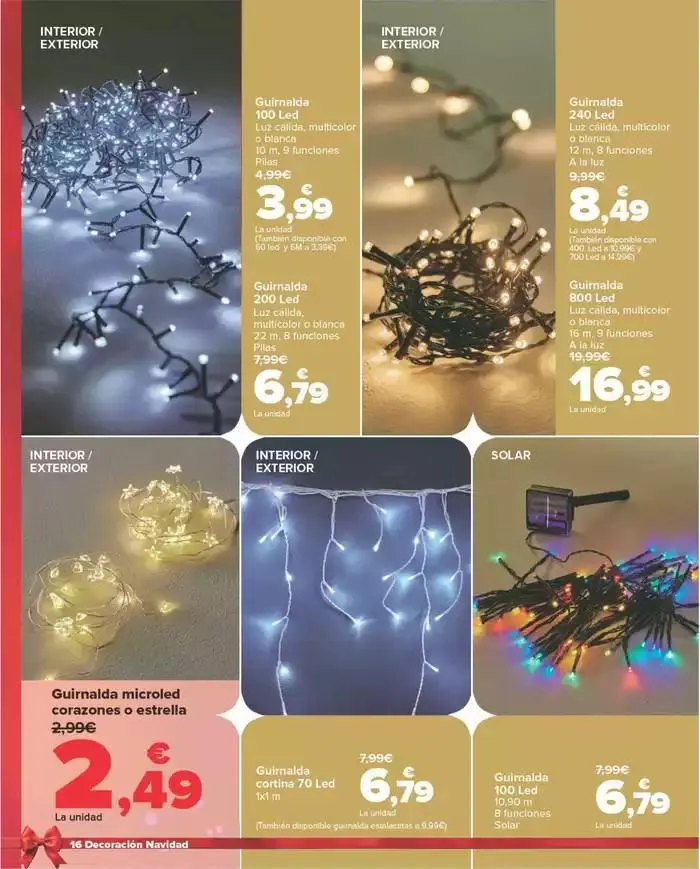 Catálogo de DECORACIÓN NAVIDAD 7 de noviembre al 9 de diciembre 2024 - Página 16