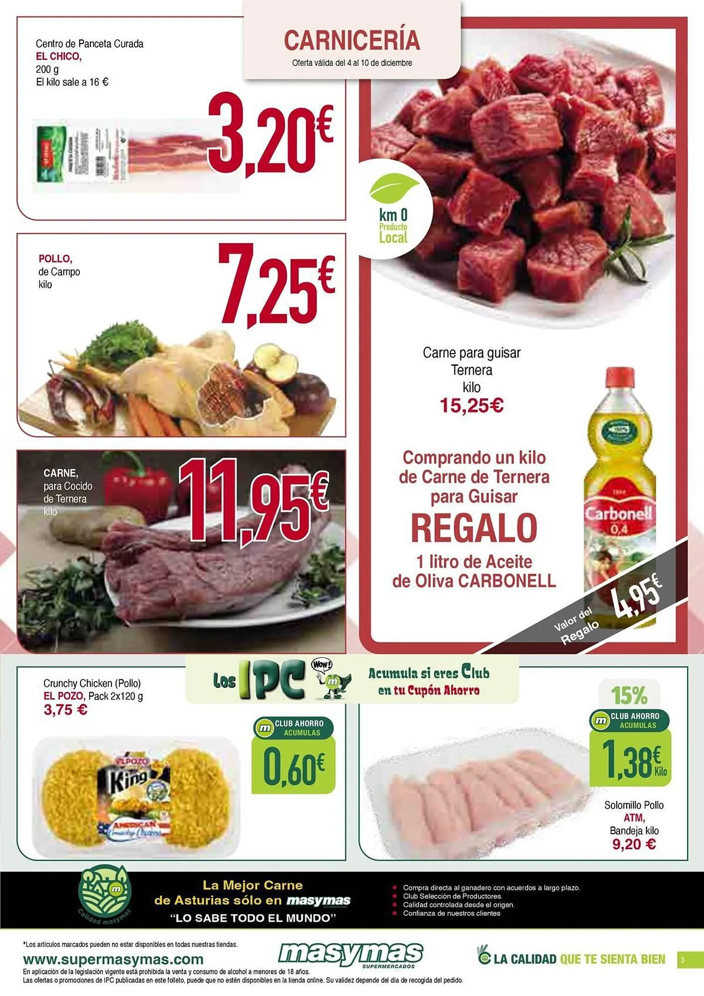 Catálogo de Folleto Masymas 4 de diciembre al 10 de diciembre 2025 - Página 3