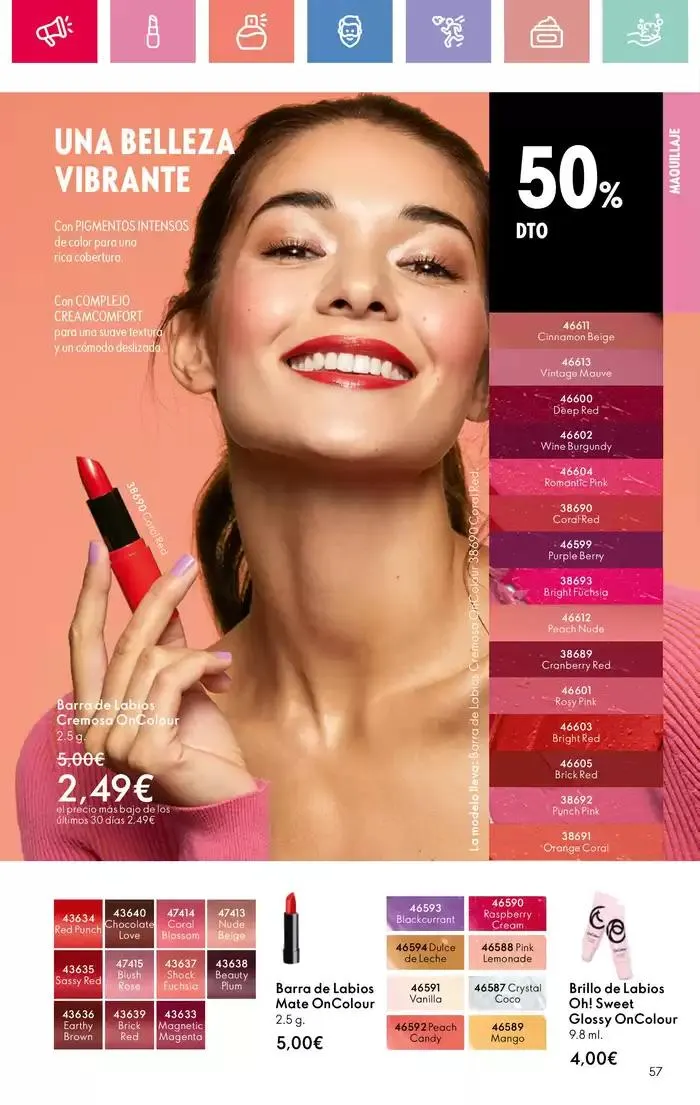 Catálogo de Catálogo Oriflame 30 de marzo al 19 de abril 2025 - Página 57