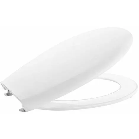 Asiento Lacado Roca Bisagras Acero Victoria Blanco