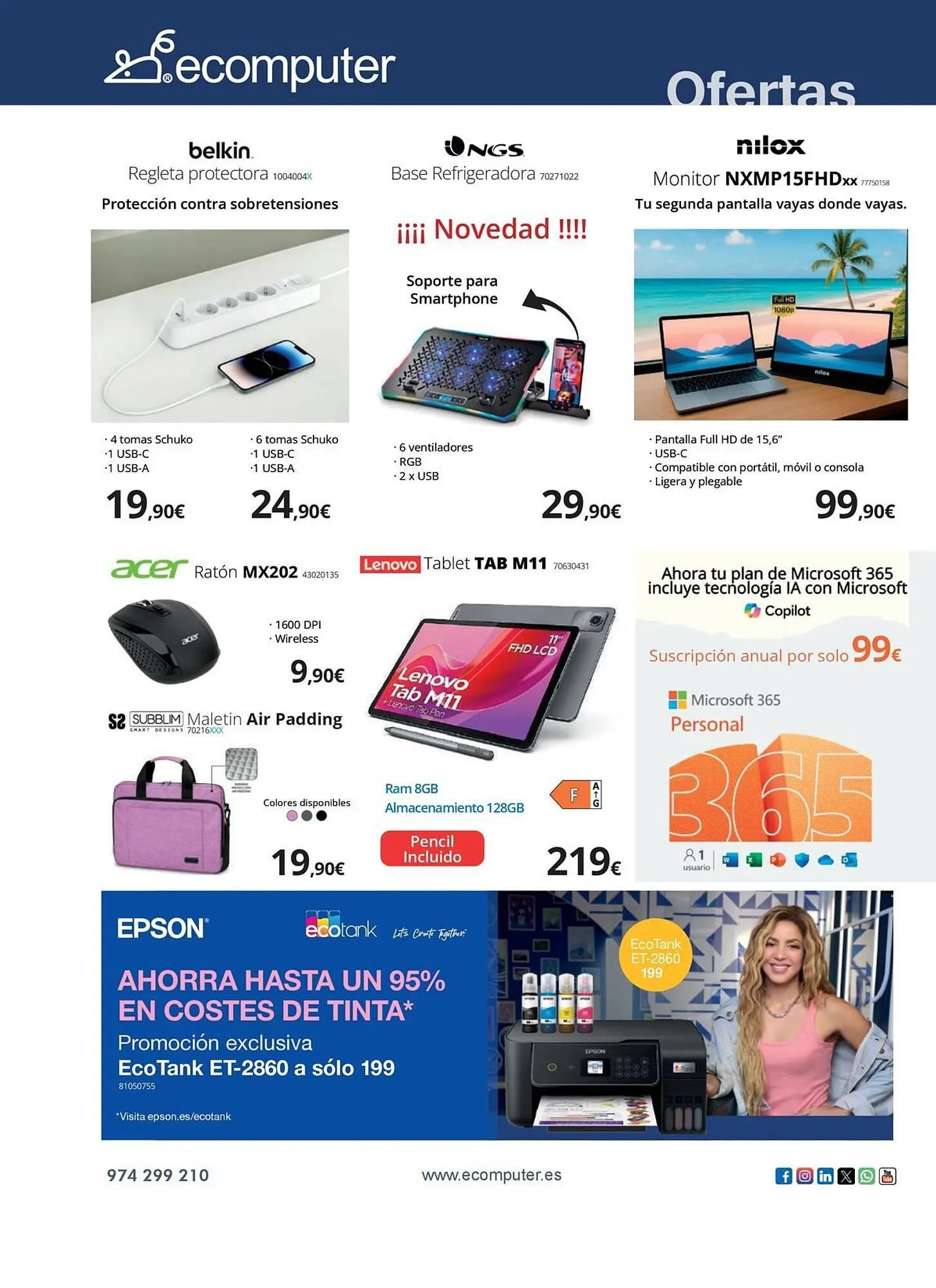 Catálogo de Folleto Ecomputer 10 de julio al 31 de agosto 2025 - Página 4