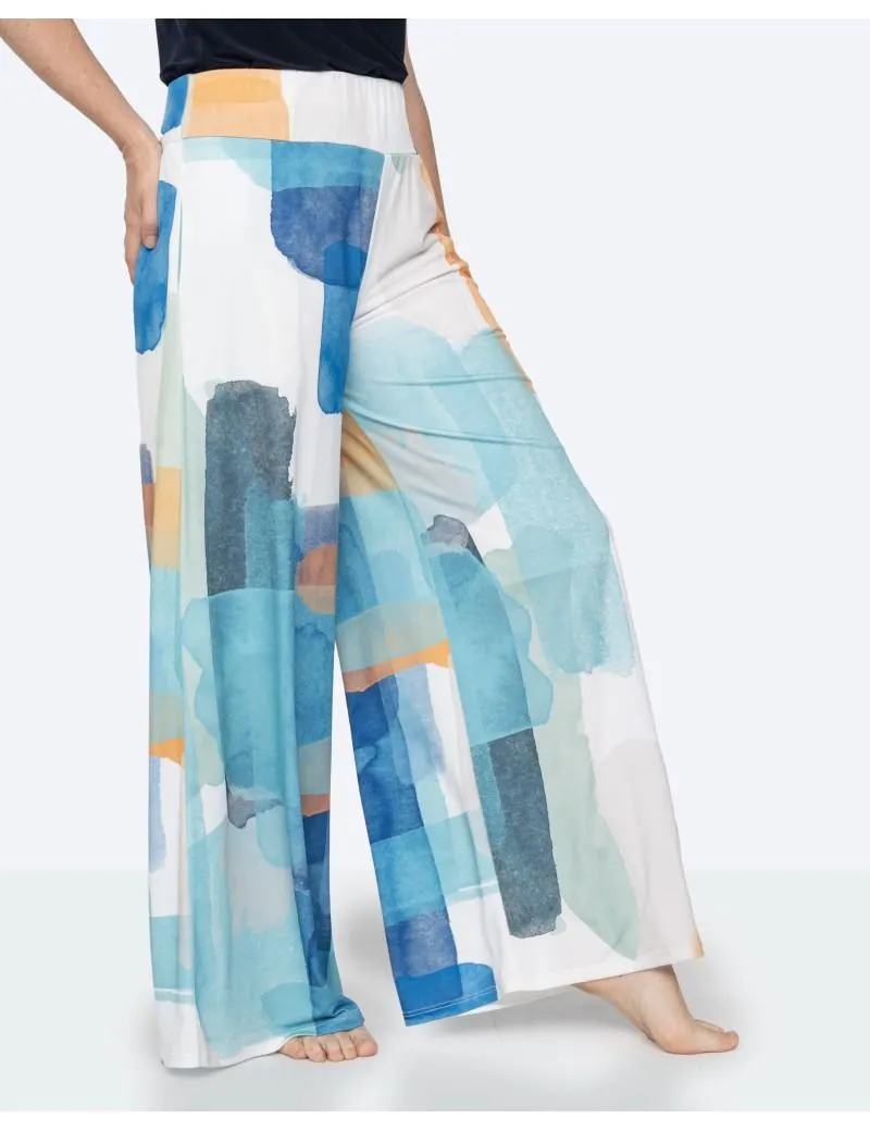 Pantalon Palazzo Punto Bloques