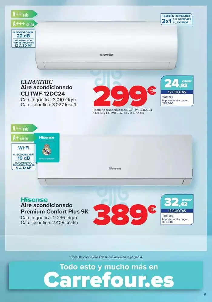 Catálogo de AIRE ACONDICIONADO - VENTILACIÓN 29 de abril al 19 de mayo 2025 - Página 5