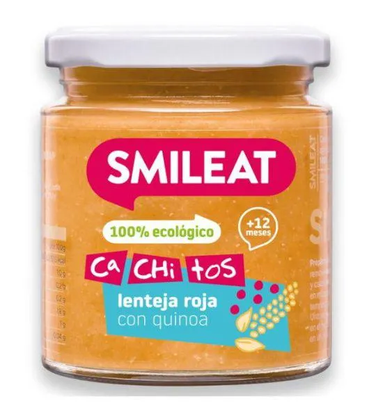 CA-CHI-TOS de Lenteja Roja con Quinoa Ecológico (230gr) – Smileat