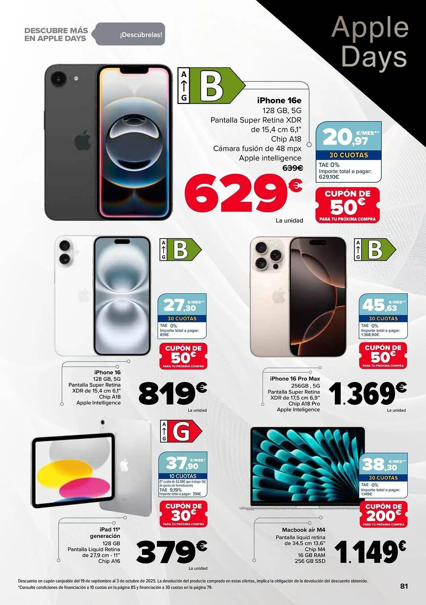 Catálogo de Folleto Carrefour 26 de agosto al 10 de septiembre 2025 - Página 81