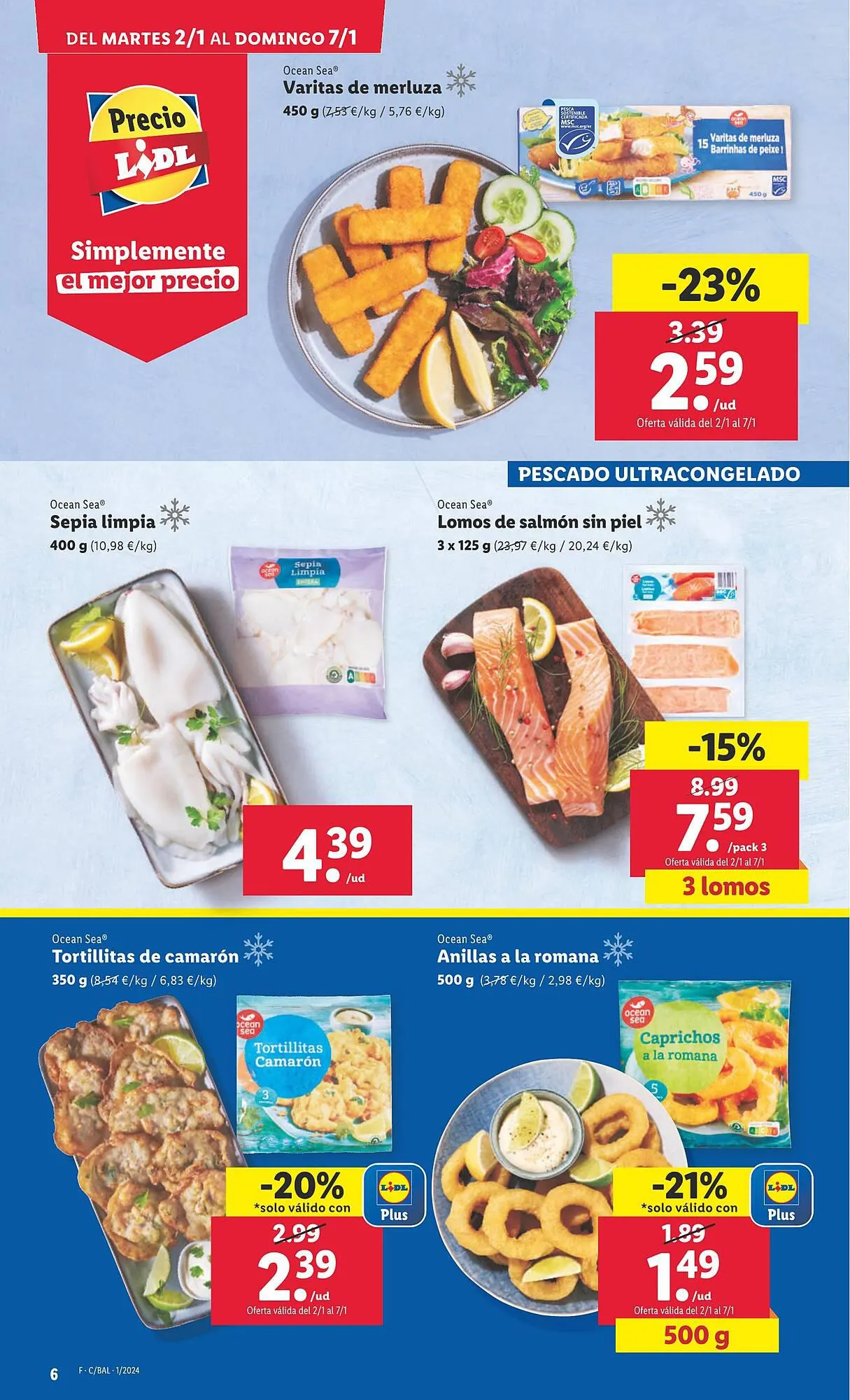 Catálogo de Folleto Lidl 2 de enero al 7 de enero 2024 - Página 6