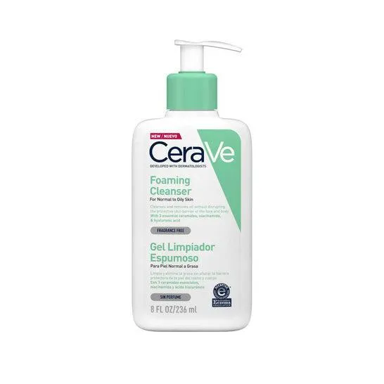 CeraVe® Gel Limpiador Espumoso 236ml