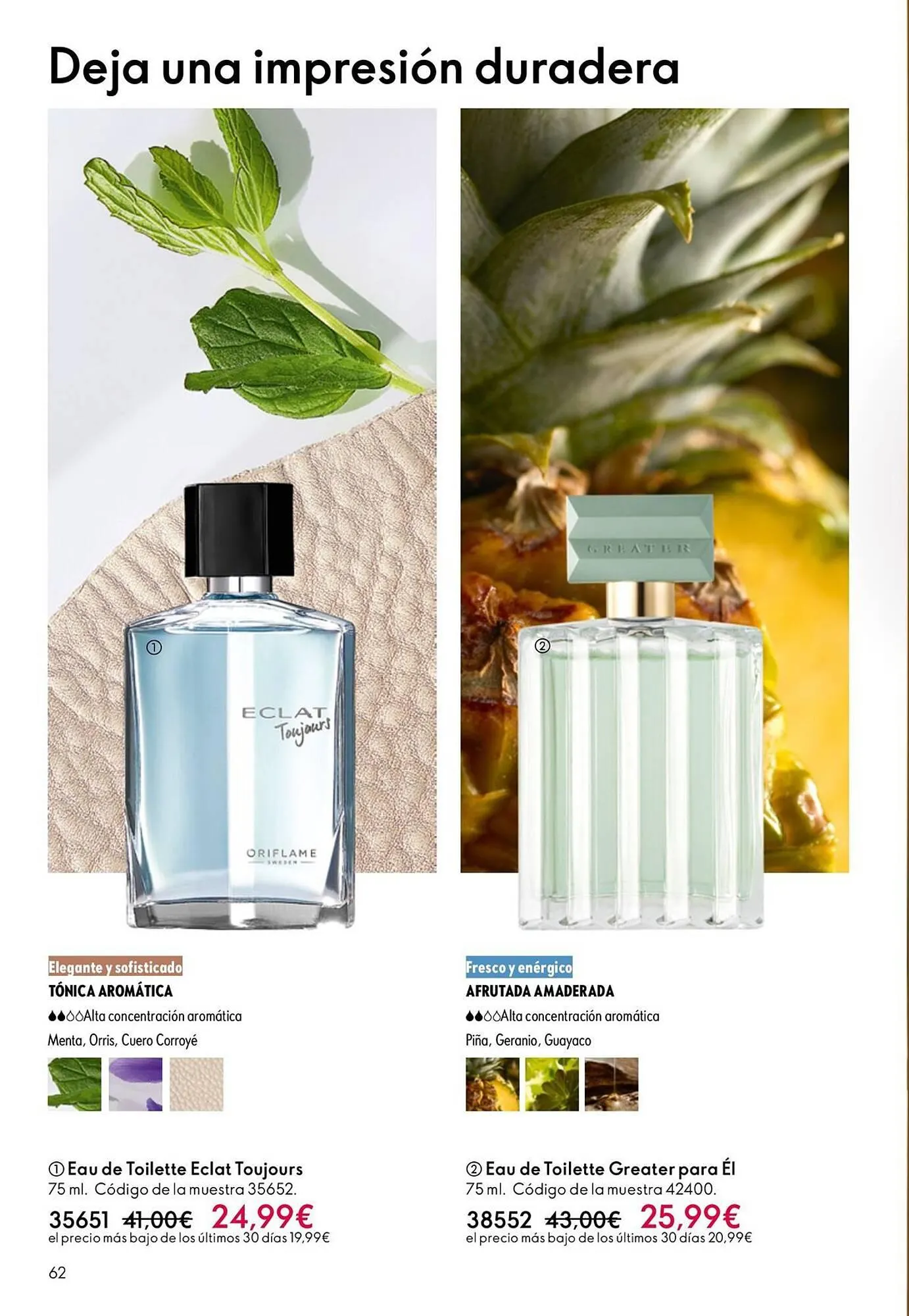 Catálogo de Catálogo Oriflame 19 de noviembre al 9 de diciembre 2025 - Página 62