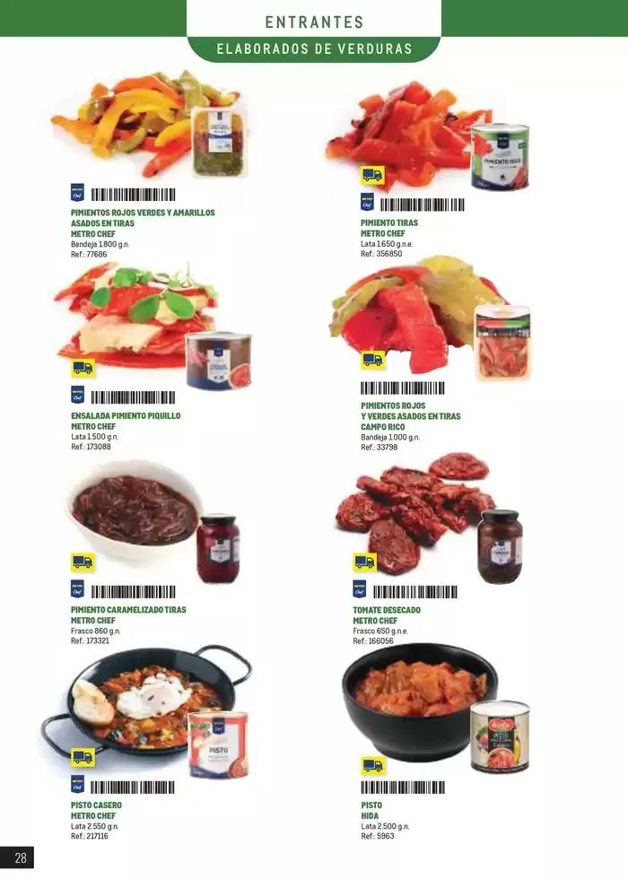 Catálogo de Especial Catering Canarias 25 de febrero al 30 de septiembre 2025 - Página 28