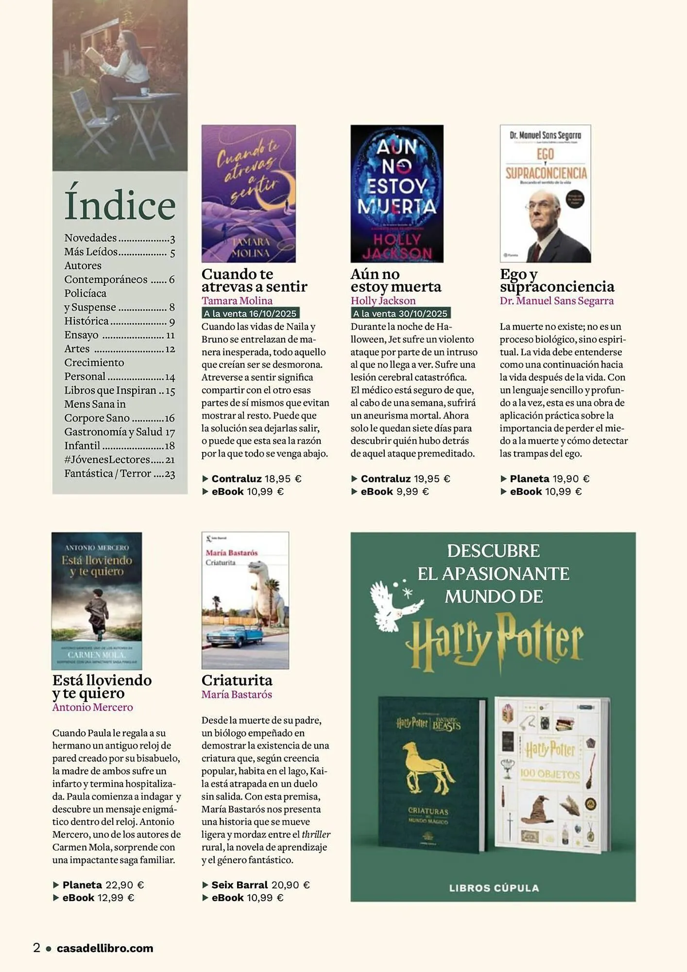 Catálogo de Catálogo Casa del Libro 15 de octubre al 30 de noviembre 2025 - Página 2